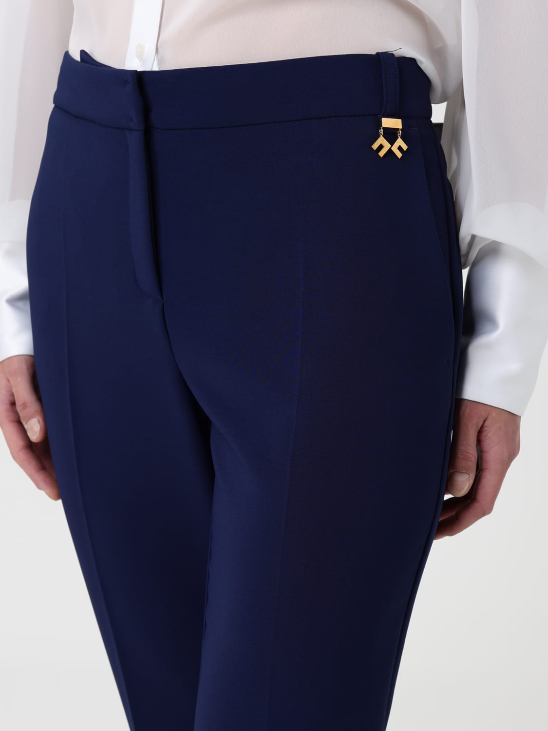 ELISABETTA FRANCHI PANTALONES: Pantalón mujer Elisabetta Franchi, Mar - Img 3