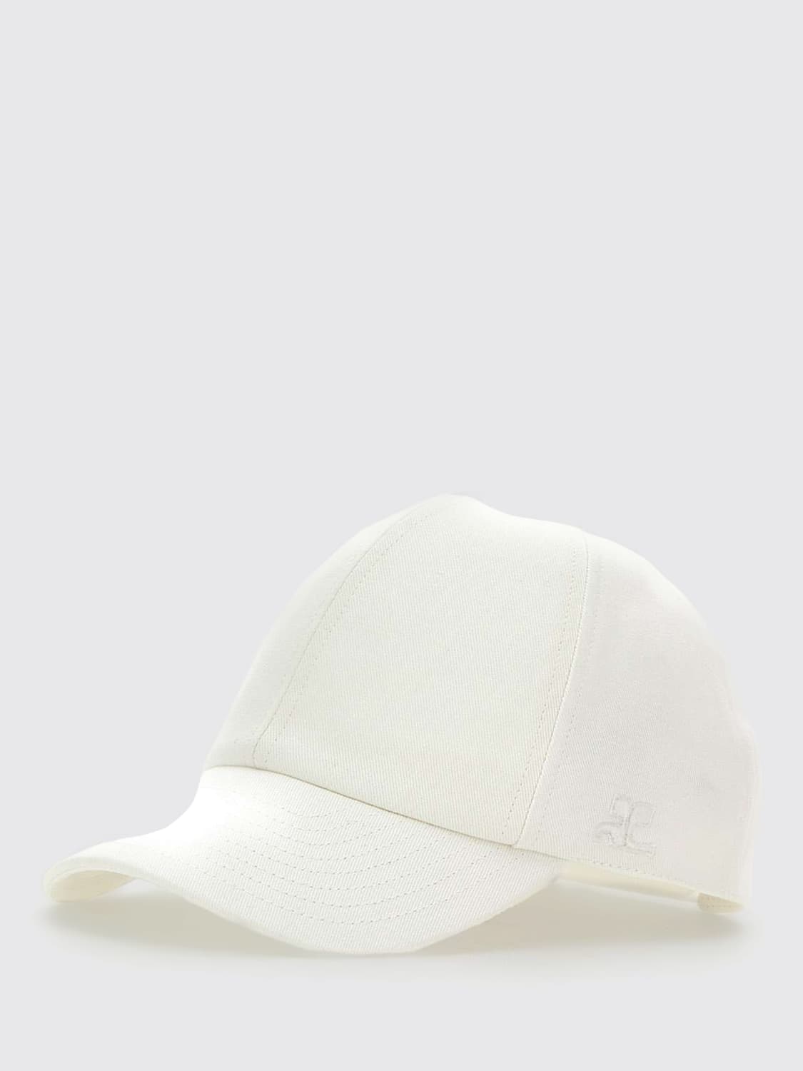 COURRÈGES: Hat woman - White | Courrèges hat 125ACT039CO0024