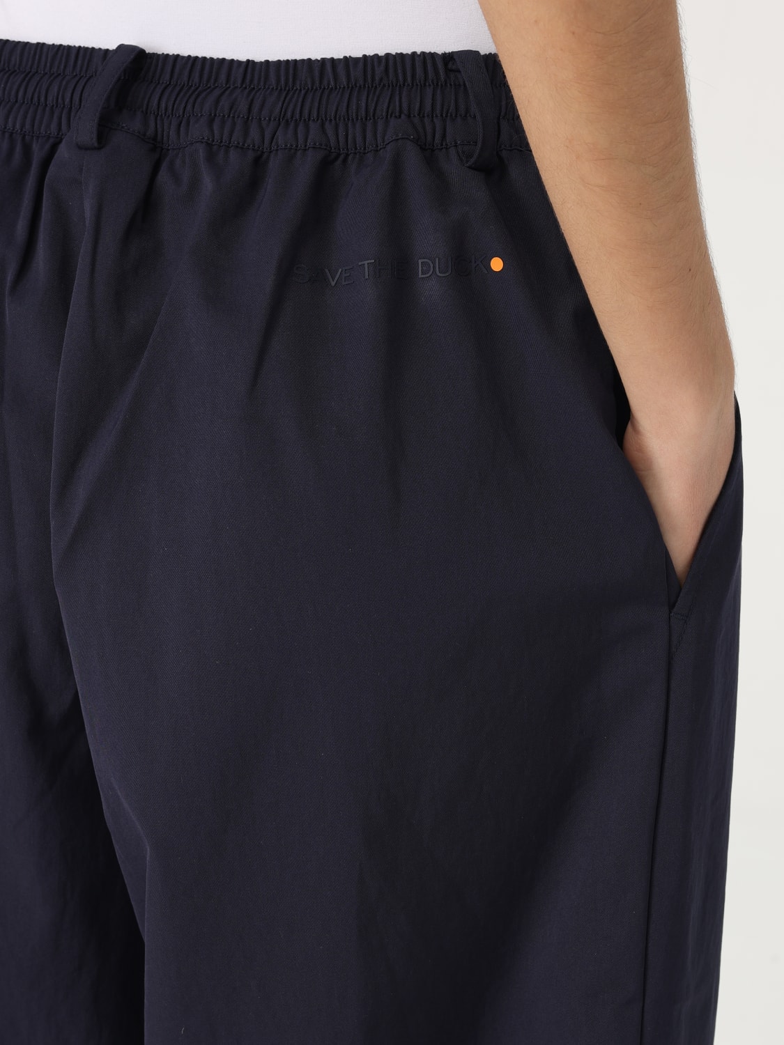 SAVE THE DUCK 裤子: 裤子 女士 Save The Duck, 蓝色 - Img 3