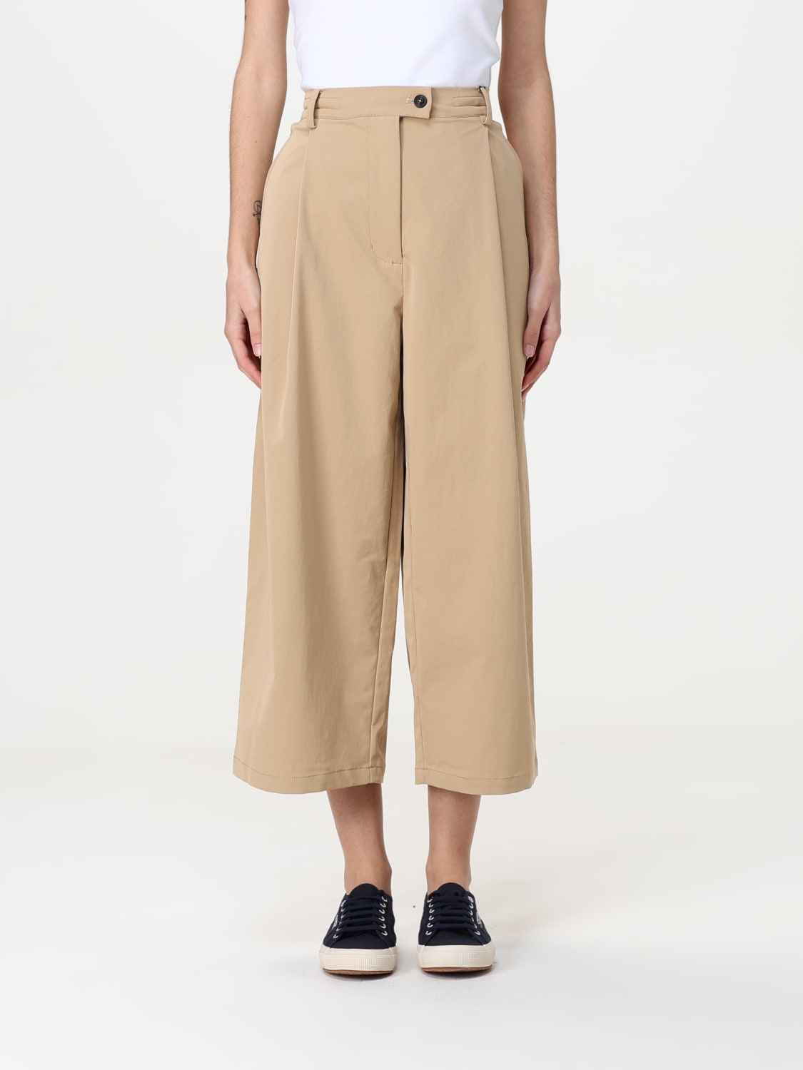SAVE THE DUCK PANTALON: Pantalon femme Save The Duck, Beige - Img 1
