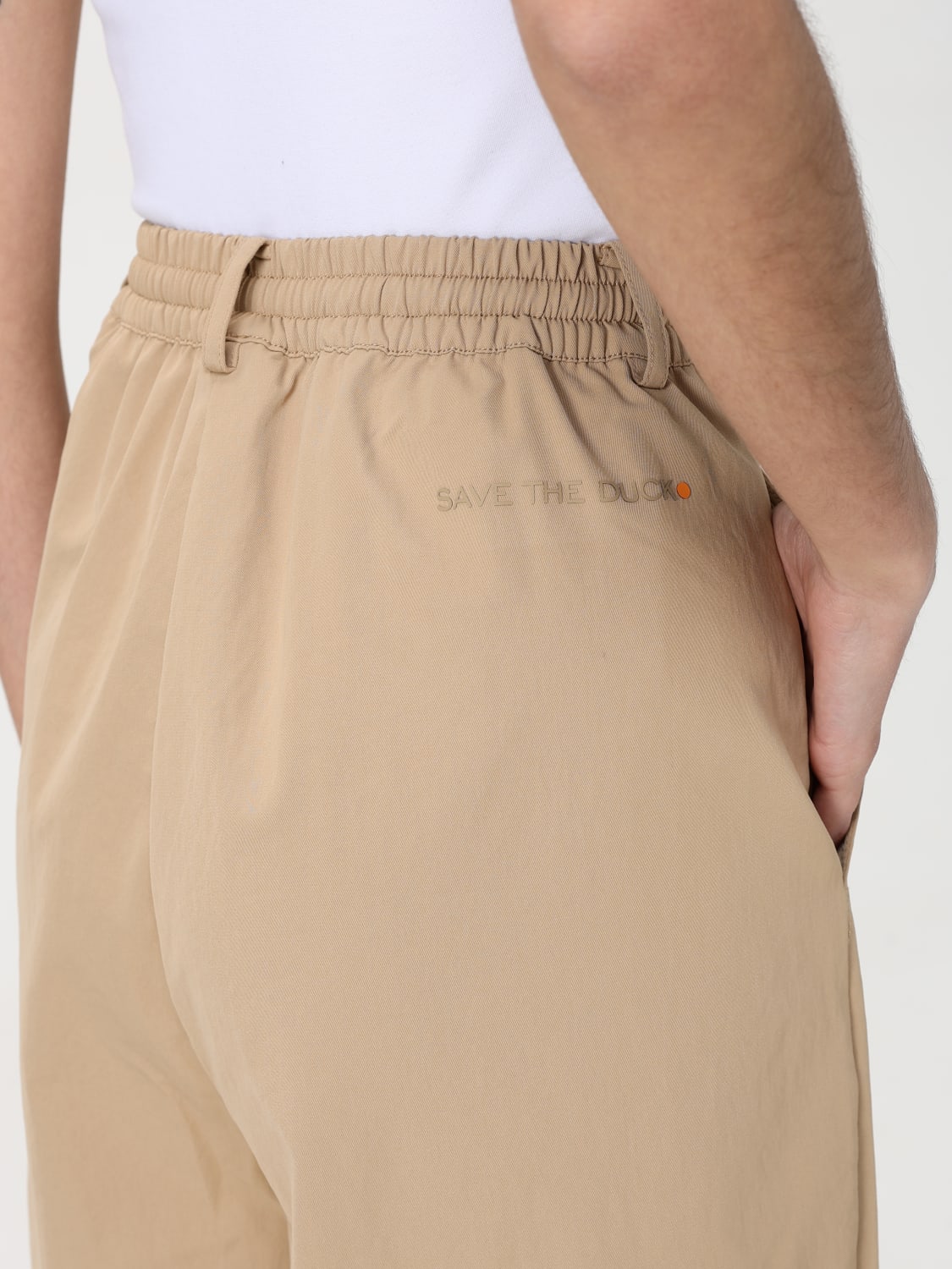 SAVE THE DUCK PANTALON: Pantalon femme Save The Duck, Beige - Img 3
