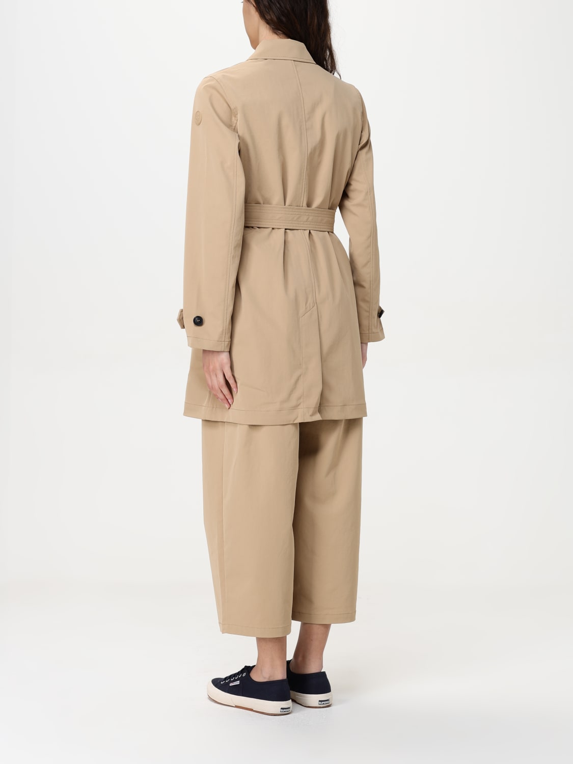アウターその他 SAVE THE DUCK Woman Trench coat Beige D41114WGABA20 40015 SAVE THE DUCK: women's trench coat - Beige | Save The Duck