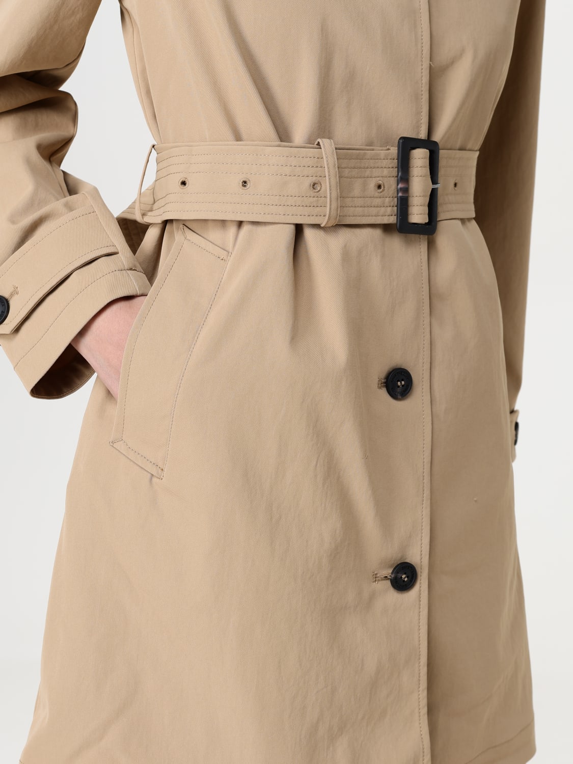 SAVE THE DUCK JACKET: Coat woman Save The Duck, Beige - Img 4
