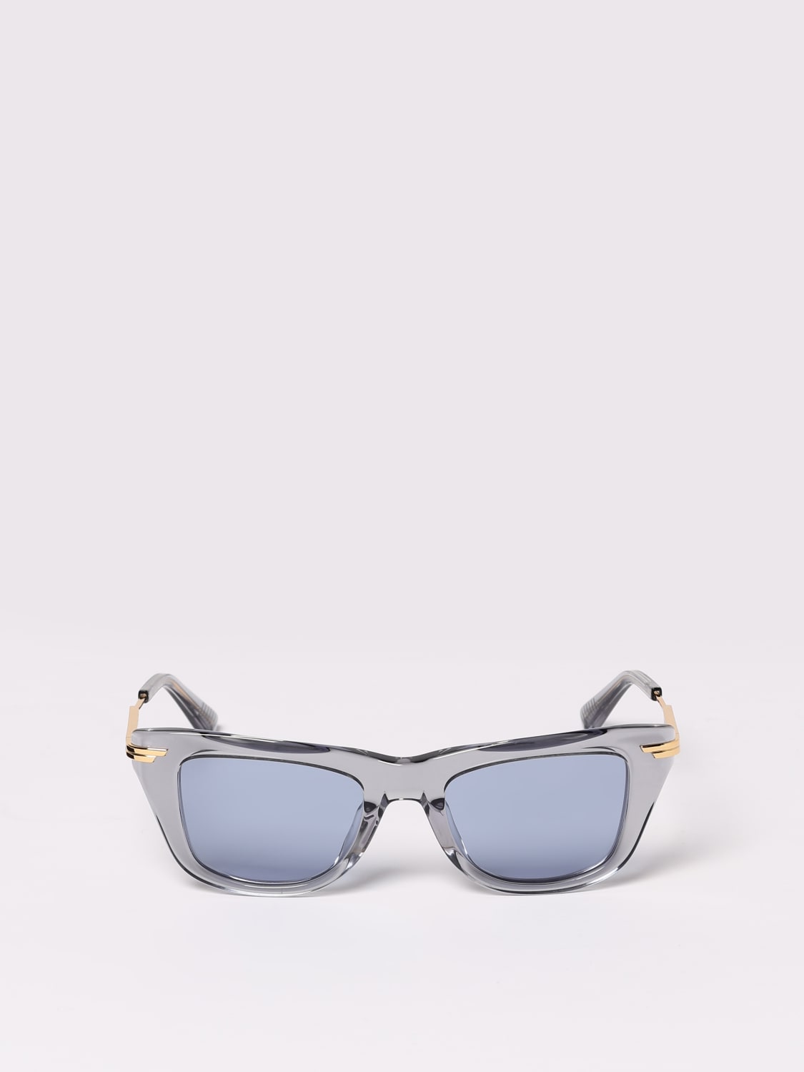 BOTTEGA VENETA OCCHIALI DA SOLE: Occhiali da sole cat-eye in acetato Bottega Veneta, Azzurro - Img 3