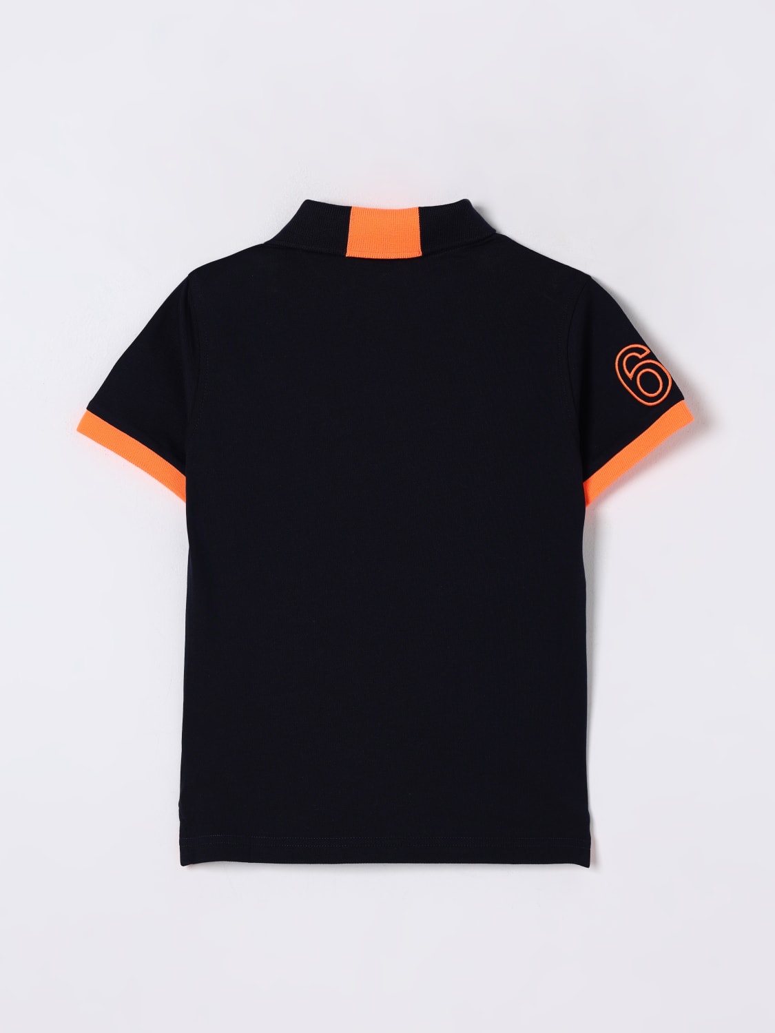 SUN68 POLO SHIRT: Polo shirt kids SUN68, Blue - Img 2