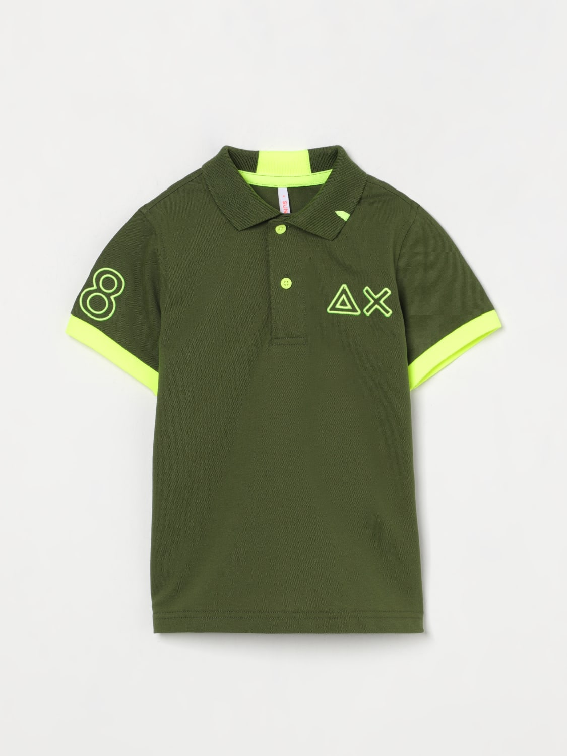 SUN68 POLO: Polo niños SUN68, Militar - Img 1