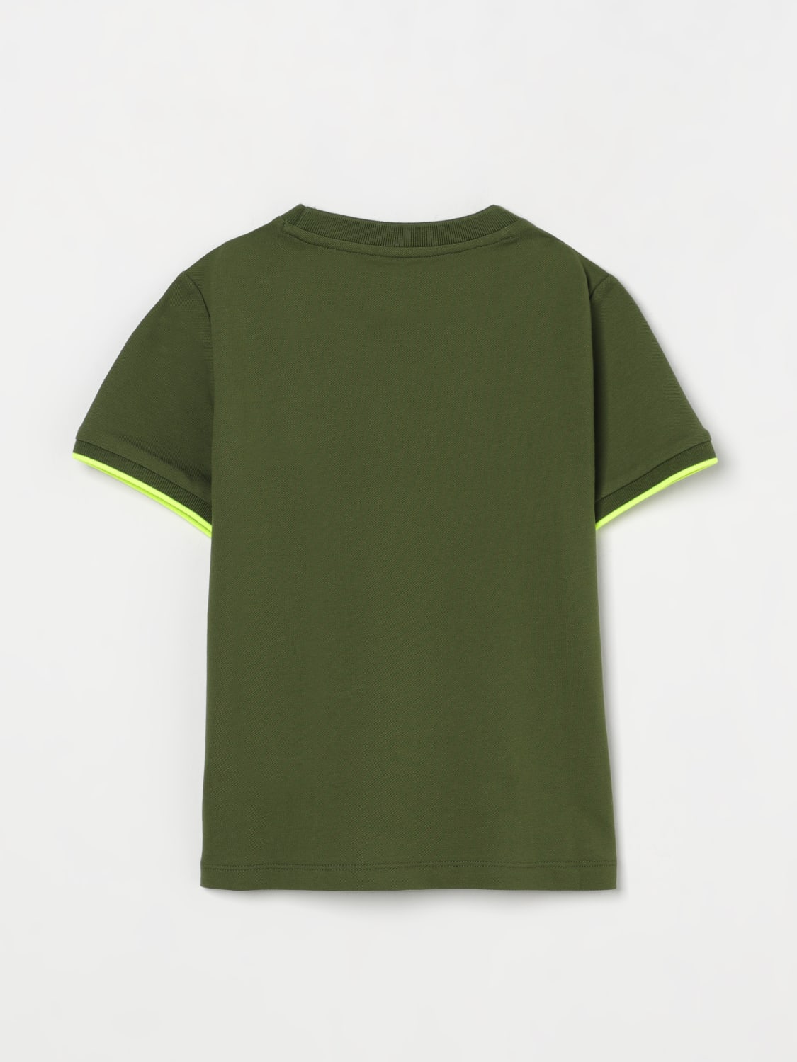SUN68 T-SHIRT: T-shirt in cotone con logo SUN68, Verde - Img 2