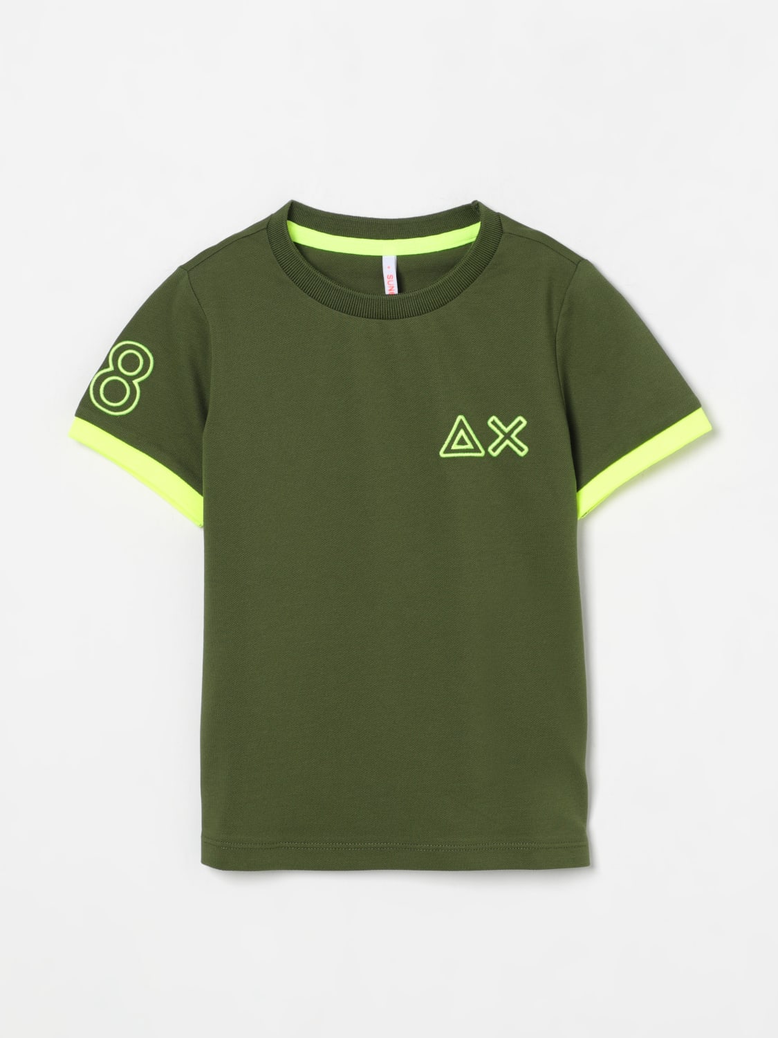 SUN68 T-SHIRT: T-shirt enfant SUN68, Vert - Img 1