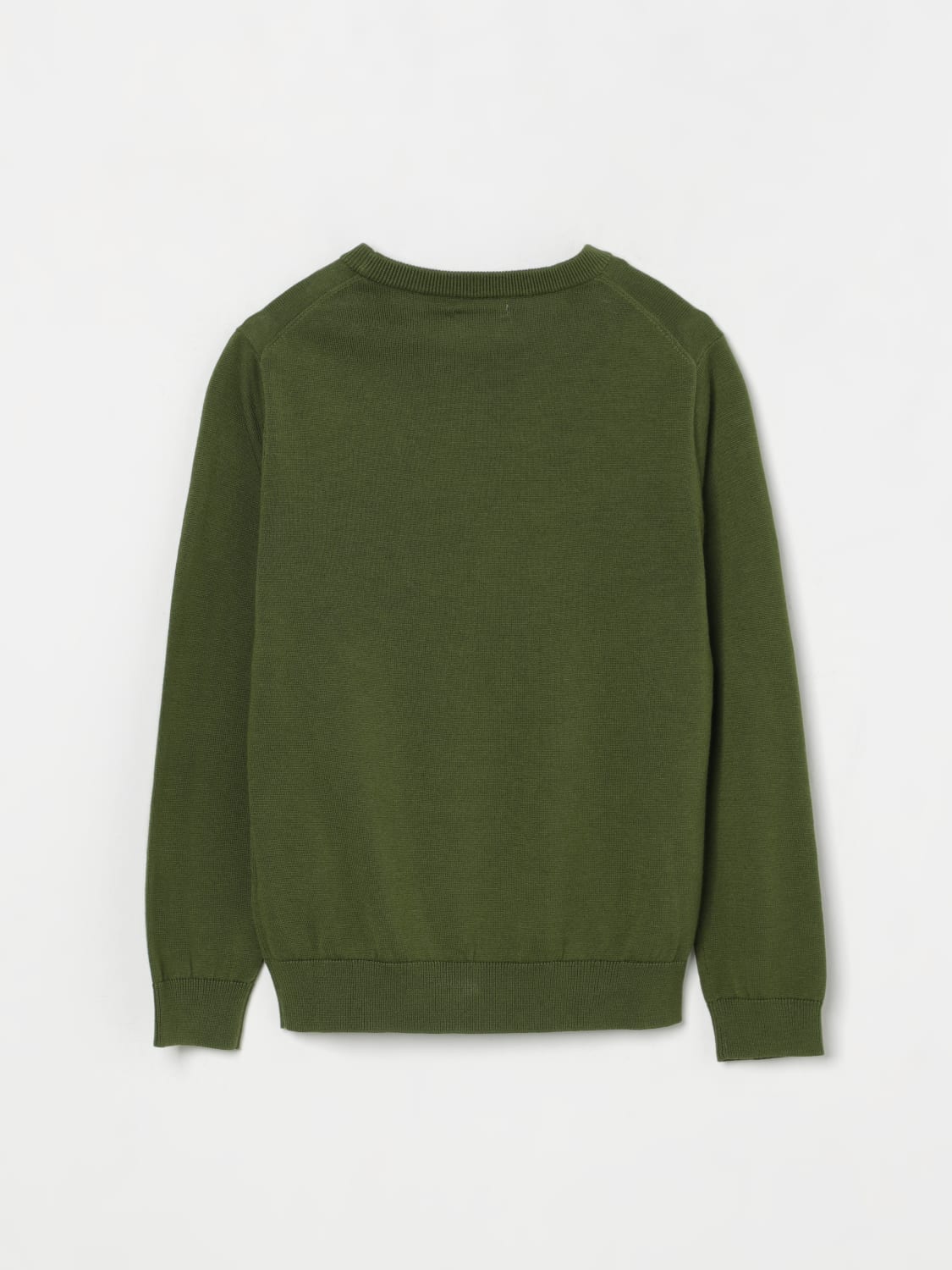 SUN68 MAGLIA: Maglia a girocollo SUN68 in cotone, Verde - Img 2