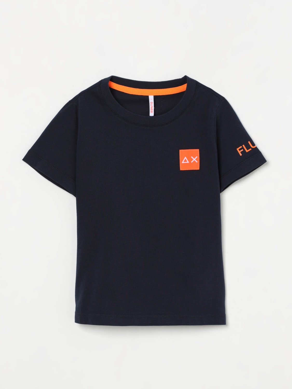 SUN68 T-SHIRT: T-shirt kids SUN68, Blue - Img 1
