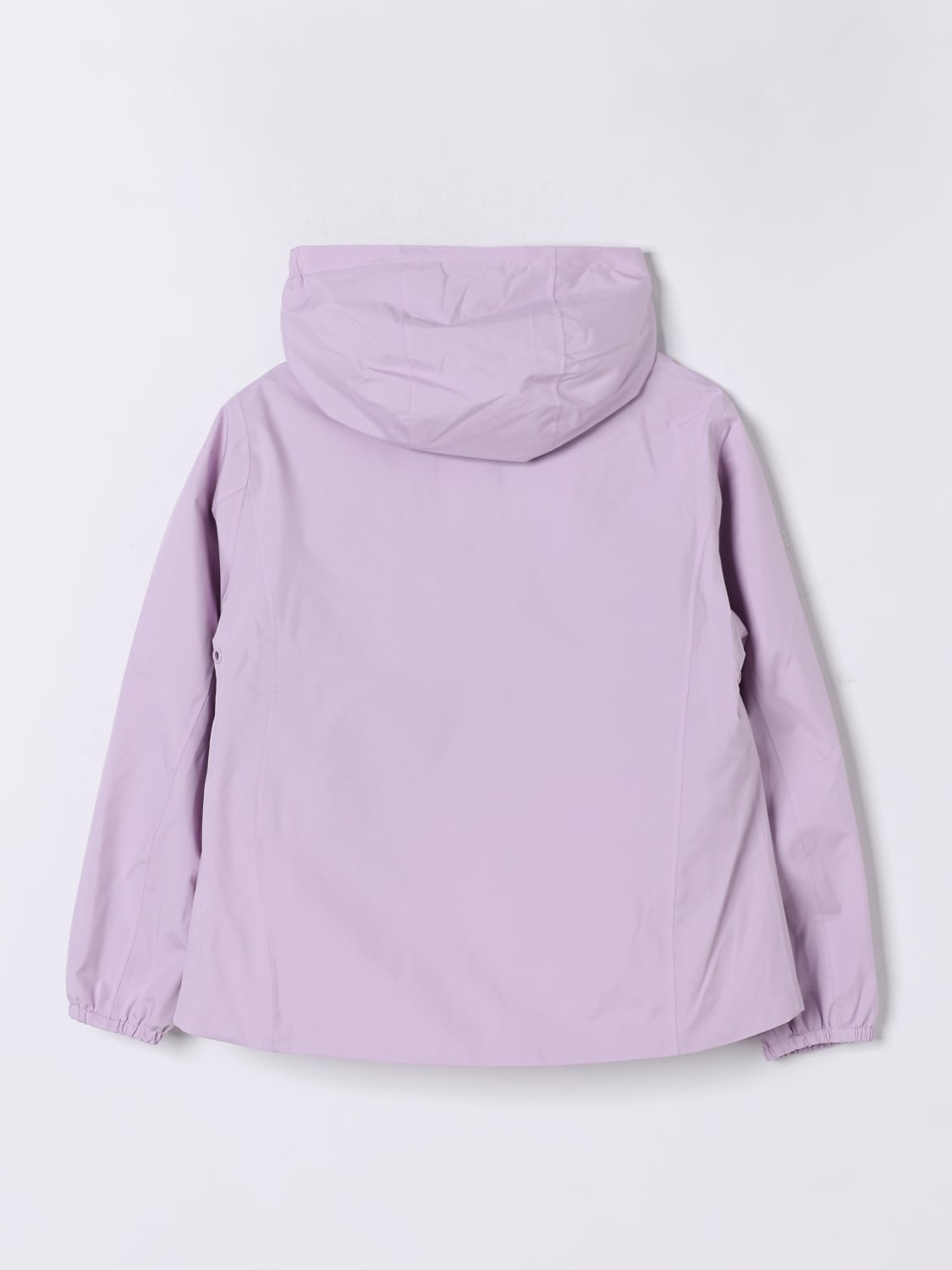 K-WAY JACKET: K-Way polyester jacket with logo, Lilac - Img 2
