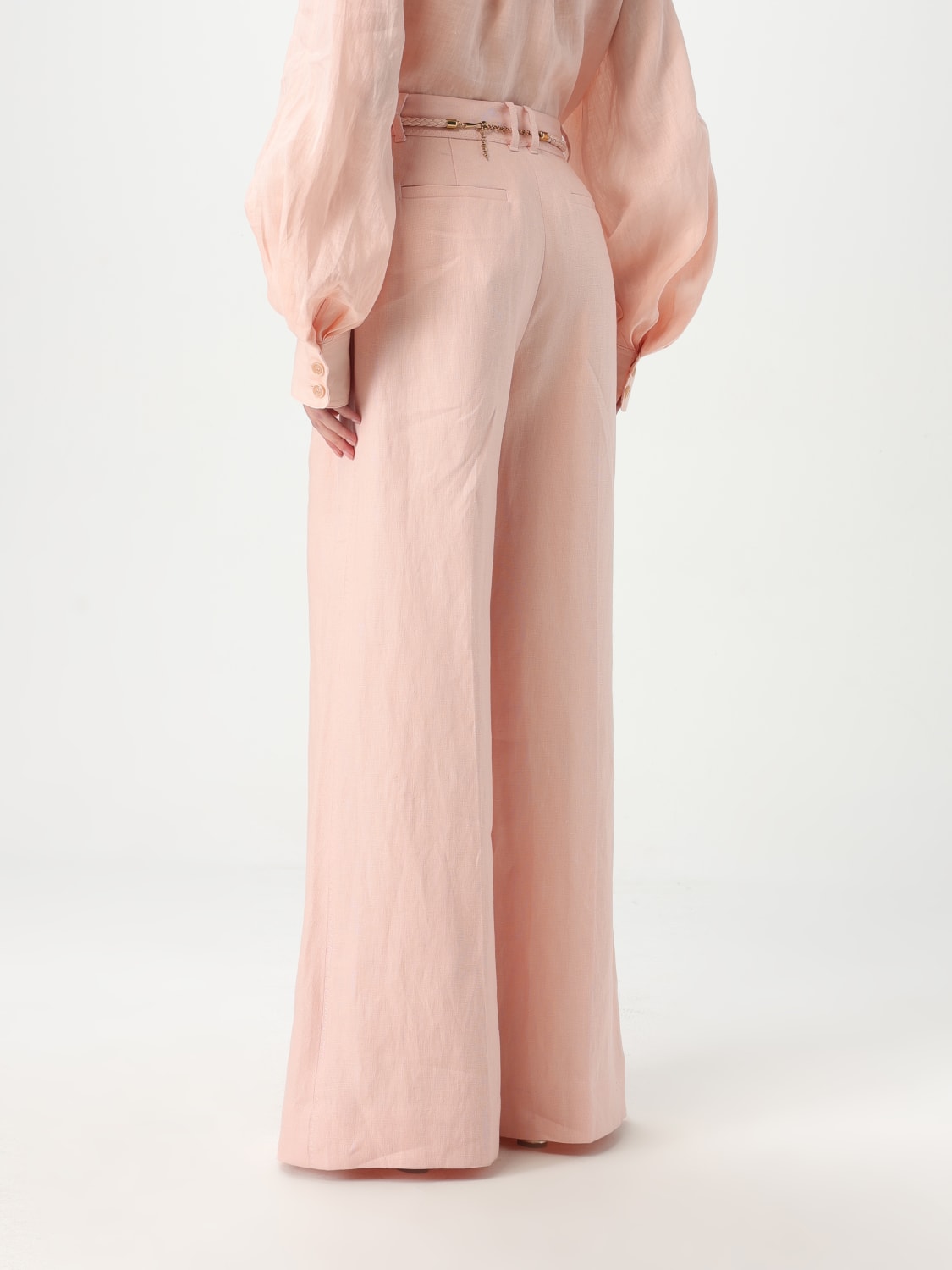 ZIMMERMANN: Pants woman - Pink | Zimmermann pants 2408PS251