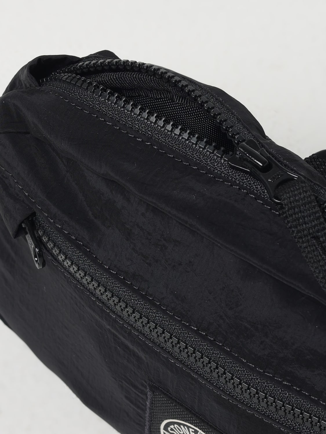 STONE ISLAND JUNIOR BOLSO: Riñoneras mujer Stone Island Junior, Negro - Img 3