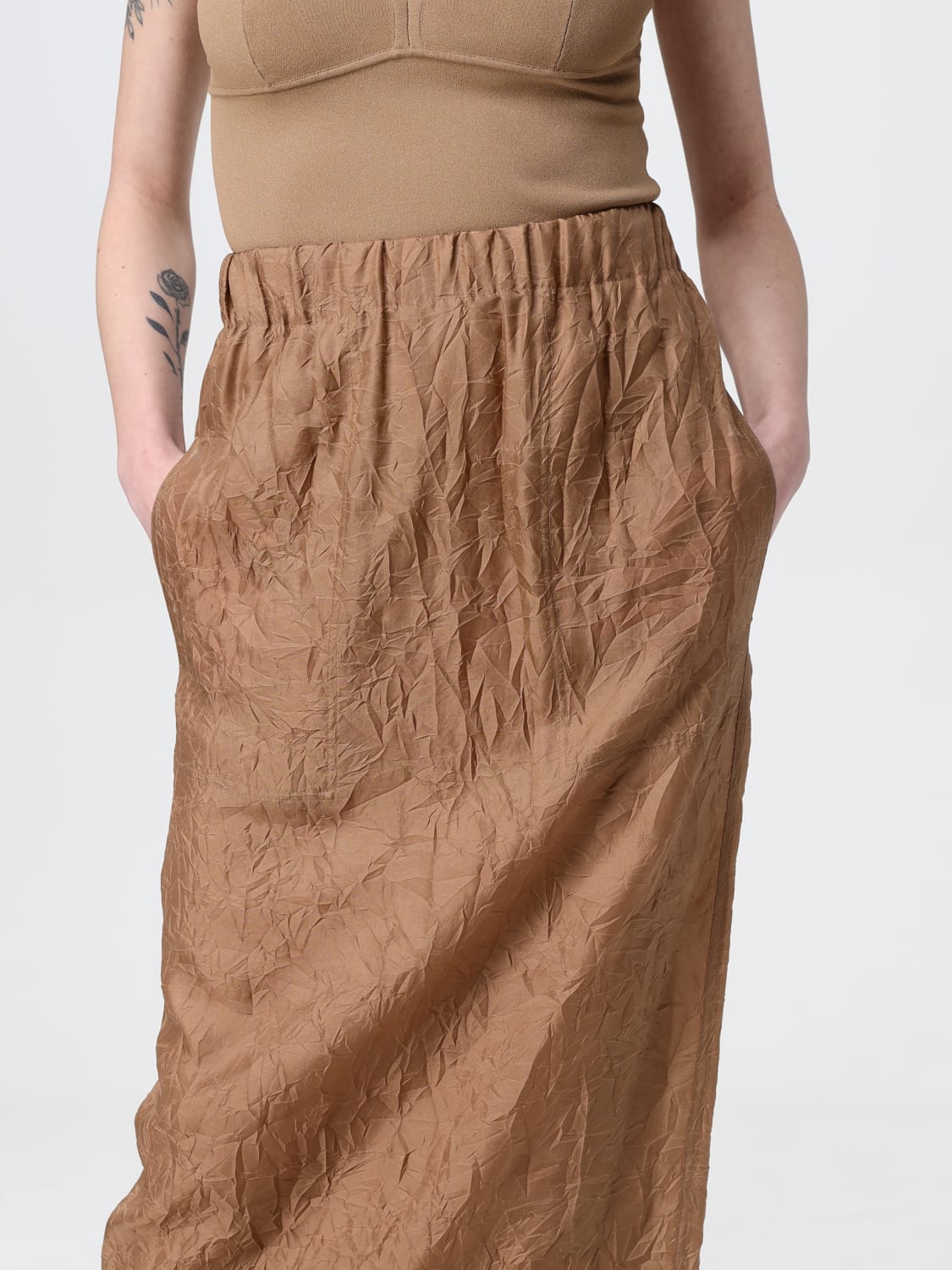 MAX MARA JUPE: Jupe femme Max Mara, Marron - Img 5