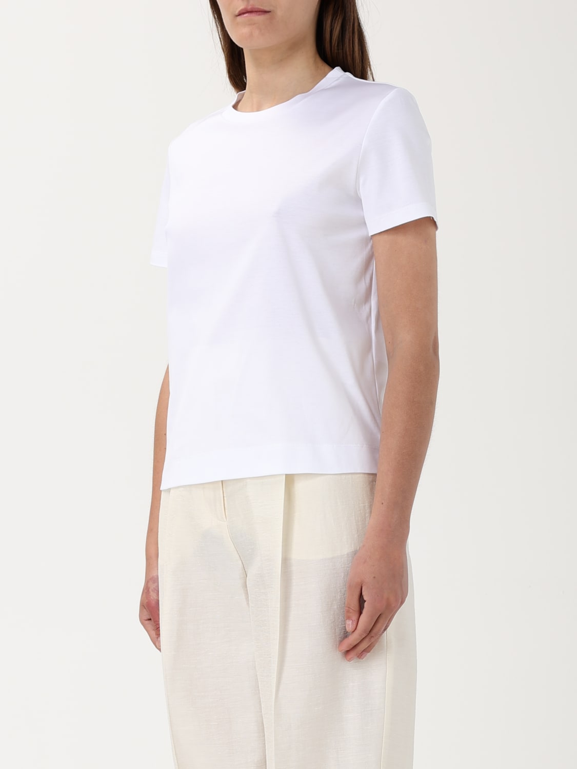 MaxMara ホワイト Tシャツ MAX MARA: T-shirt woman - White | Max Mara t-shirt
