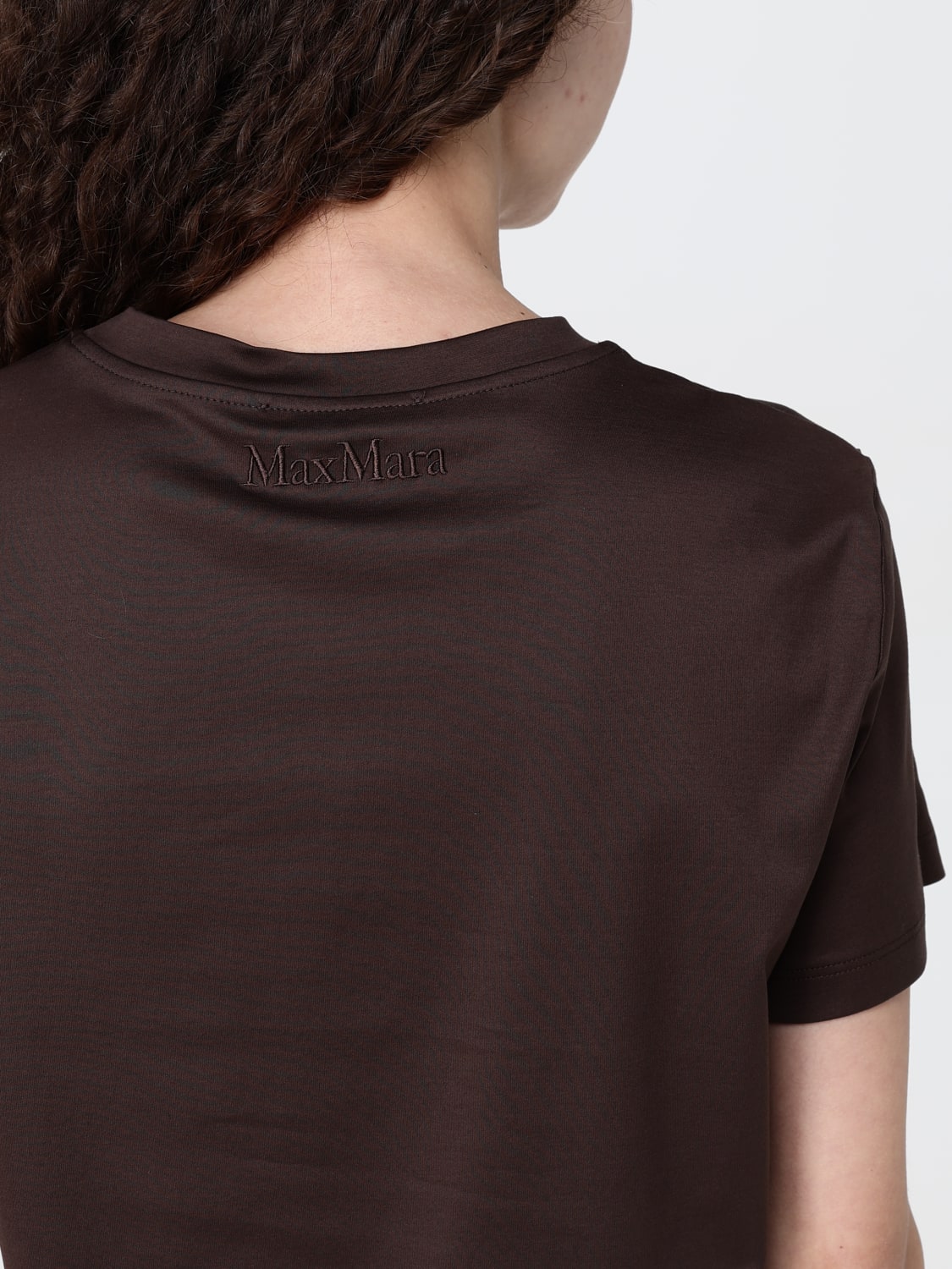 MAX MARA T-SHIRT: T-shirt woman Max Mara, Brown - Img 5