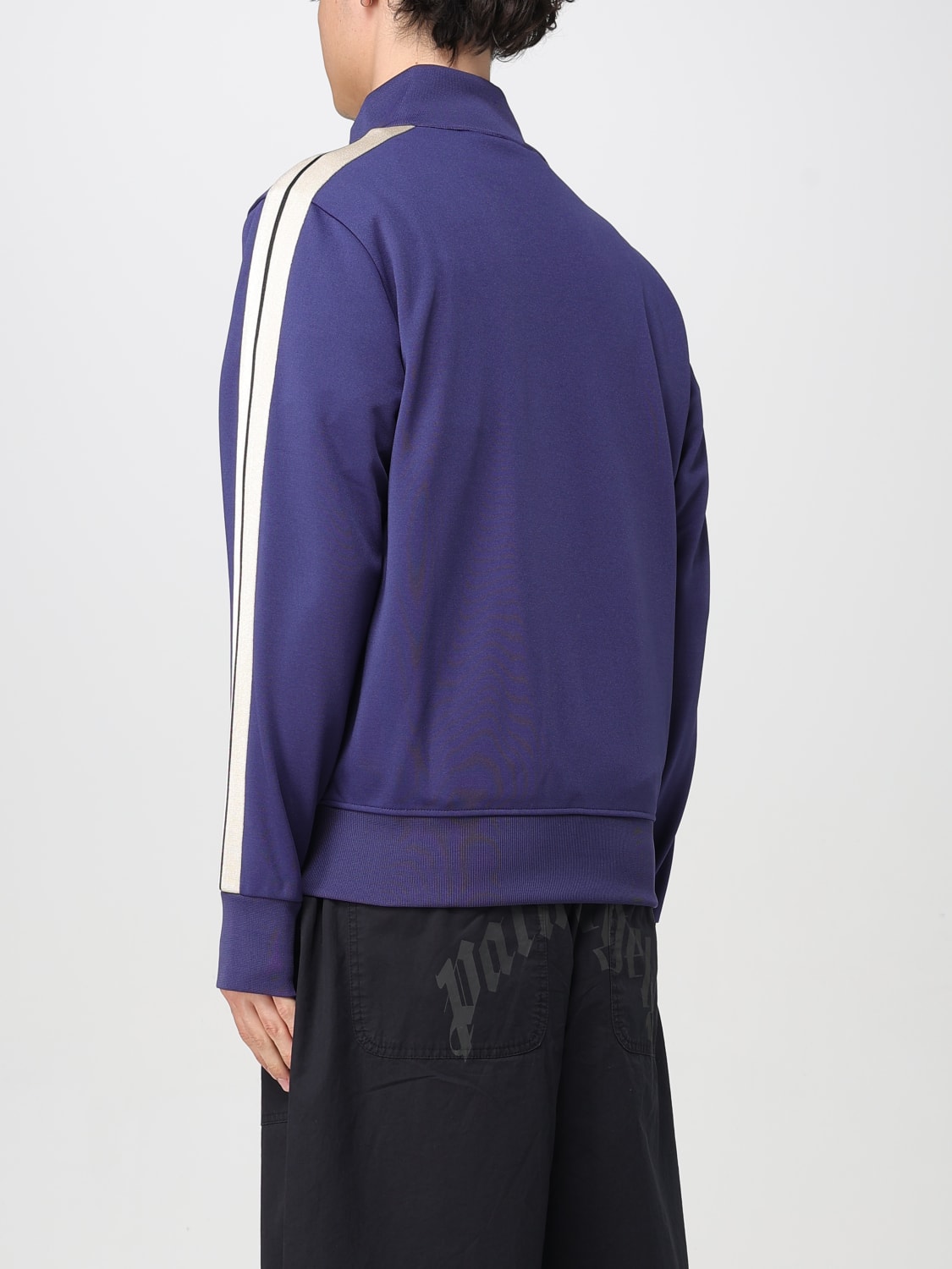 PALM ANGELS SWEATSHIRT: Sweatshirt men Palm Angels, Blue - Img 3