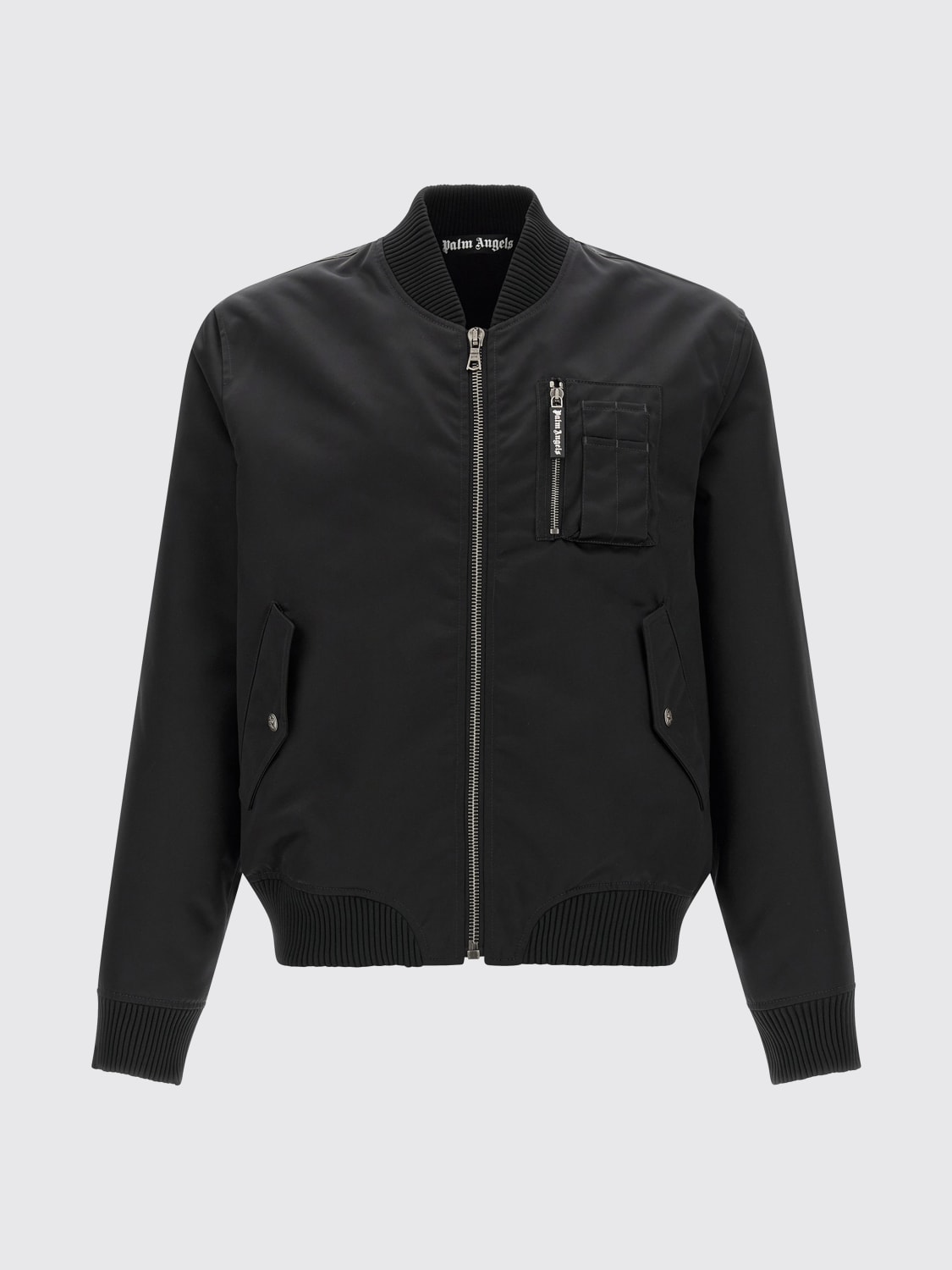 PALM ANGELS JACKE: Mantel herren Palm Angels, Schwarz - Img 1
