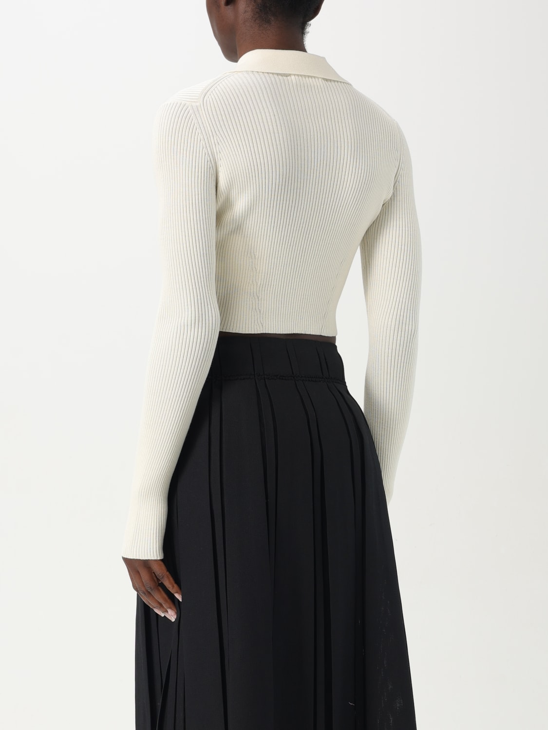 JIL SANDER SWEATER: Cardigan woman Jil Sander, White - Img 3
