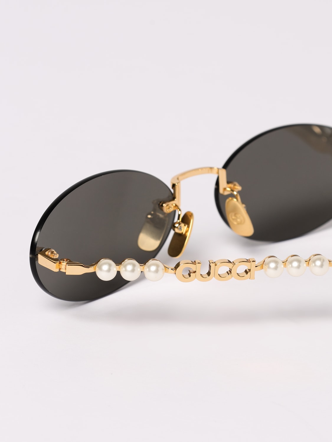 GUCCI SONNENBRILLE: Sonnenbrillen damen Gucci, Gold - Img 5