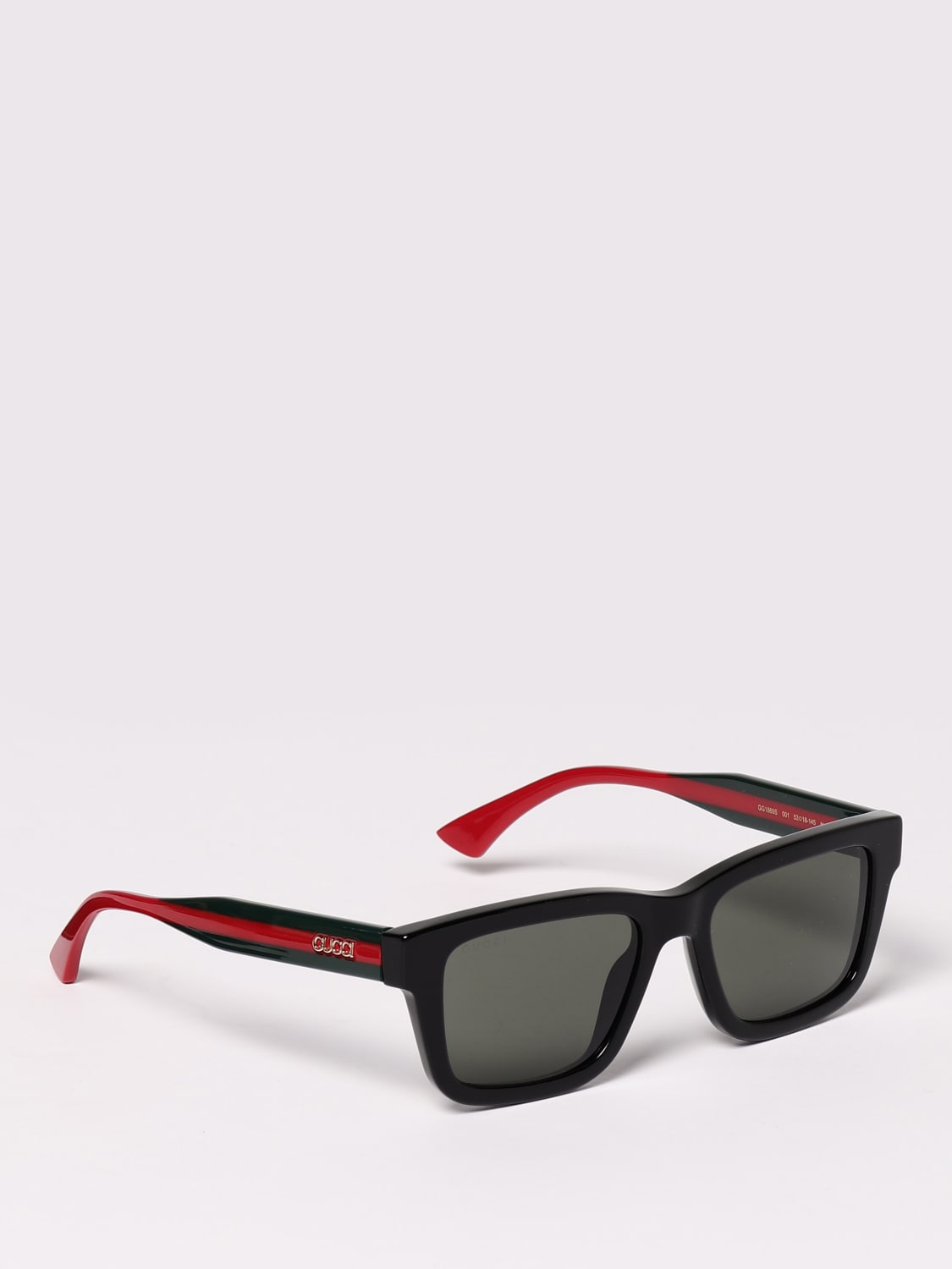 GUCCI SUNGLASSES: Sunglasses men Gucci, Black - Img 1