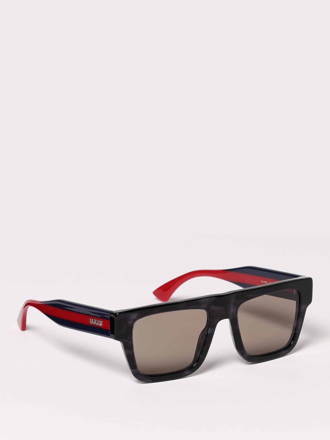 GUCCI SUNGLASSES: Sunglasses men Gucci, Brown - Img 1