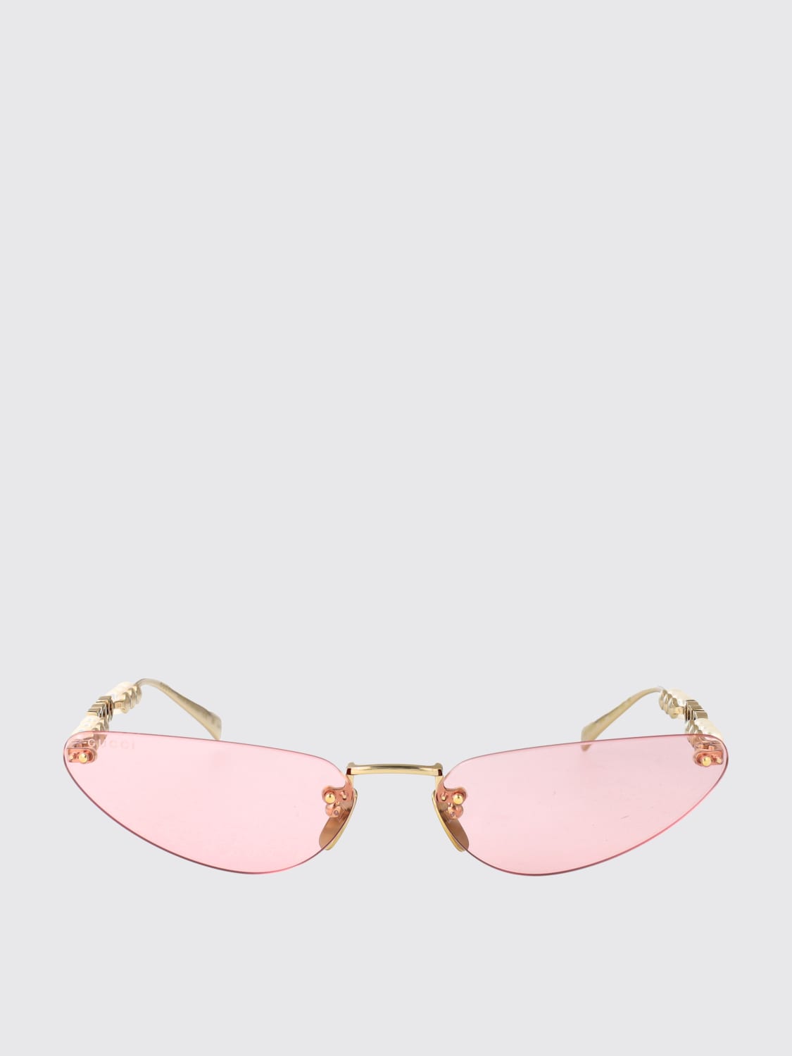 GUCCI サングラス: サングラス レディース Gucci, ピンク - Img 2