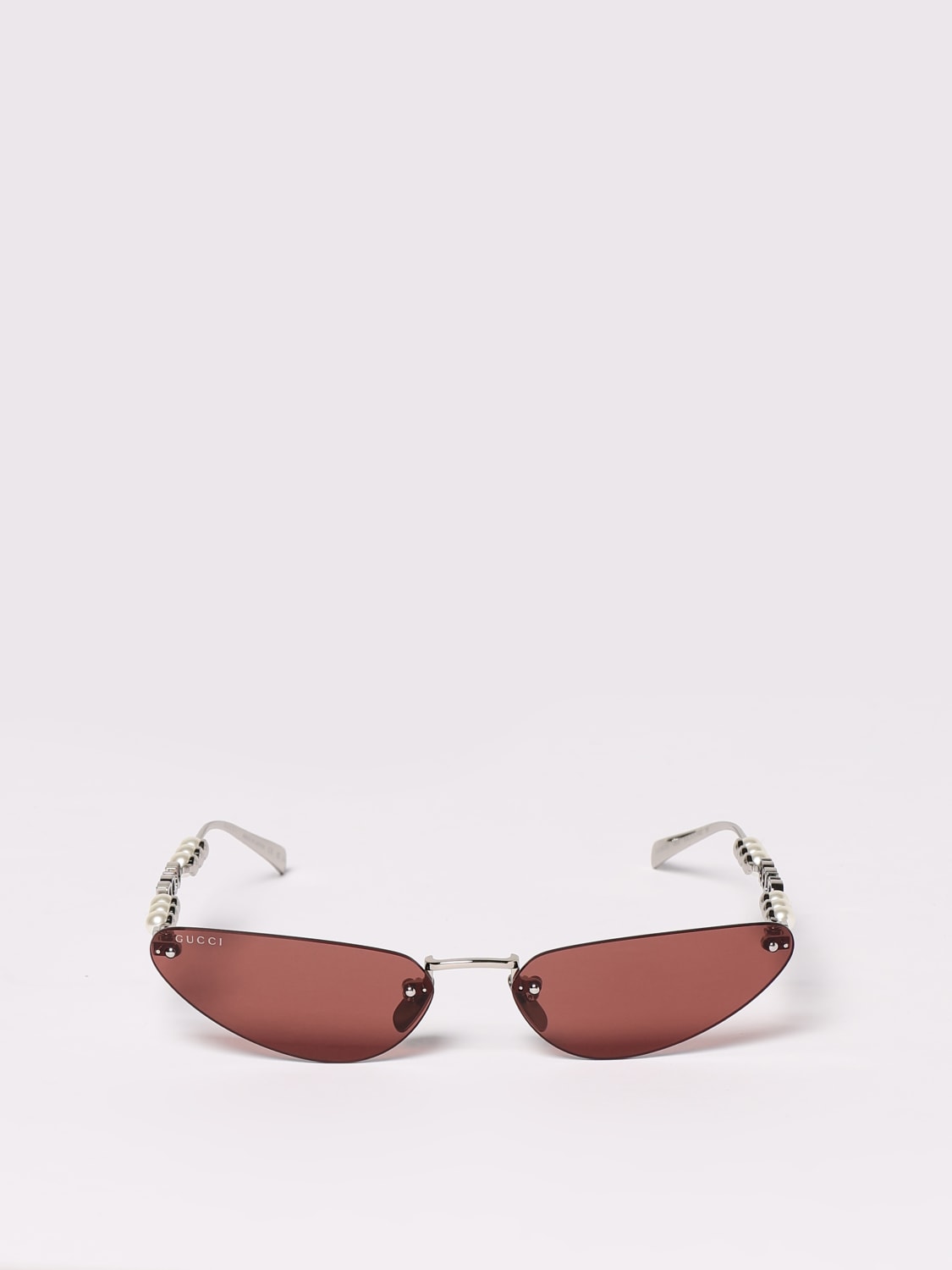 GUCCI SUNGLASSES: Sunglasses woman Gucci, Silver - Img 3