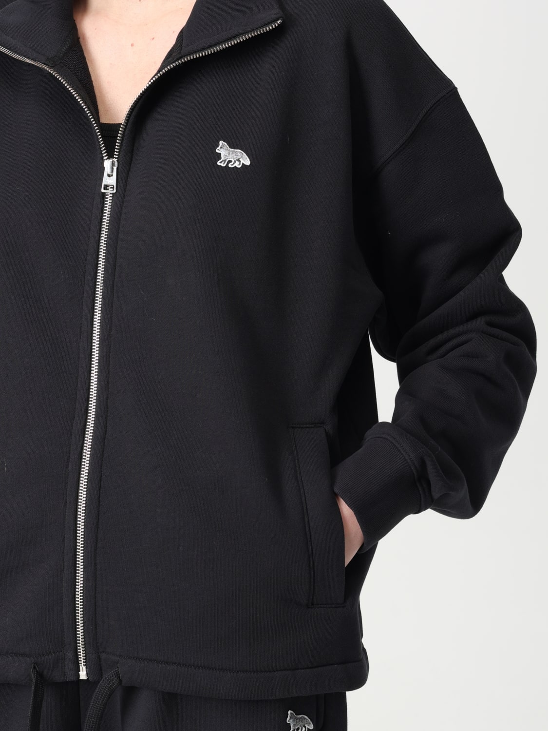 ジャケット MAISON KITSUNE Woman Jacket Black OW02132KM0325 P199 MAISON KITSUNÉ: Jacket woman - Black | Maison Kitsuné jacket