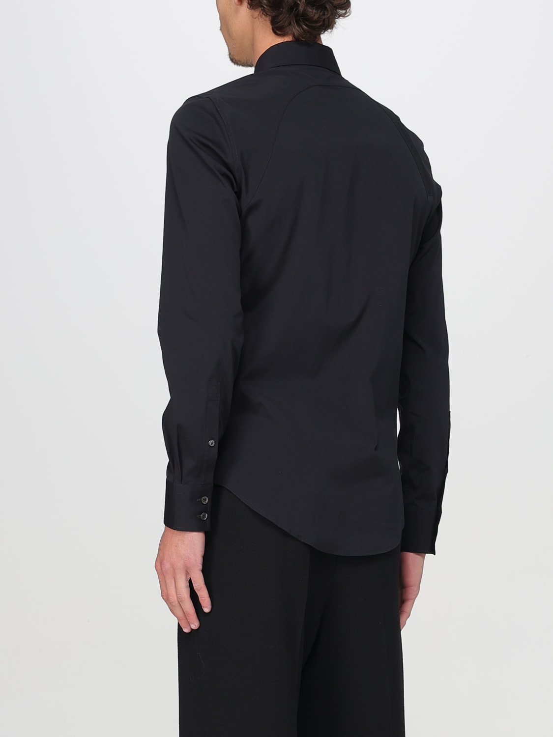MCQUEEN SHIRT: Shirt men McQueen, Black - Img 3