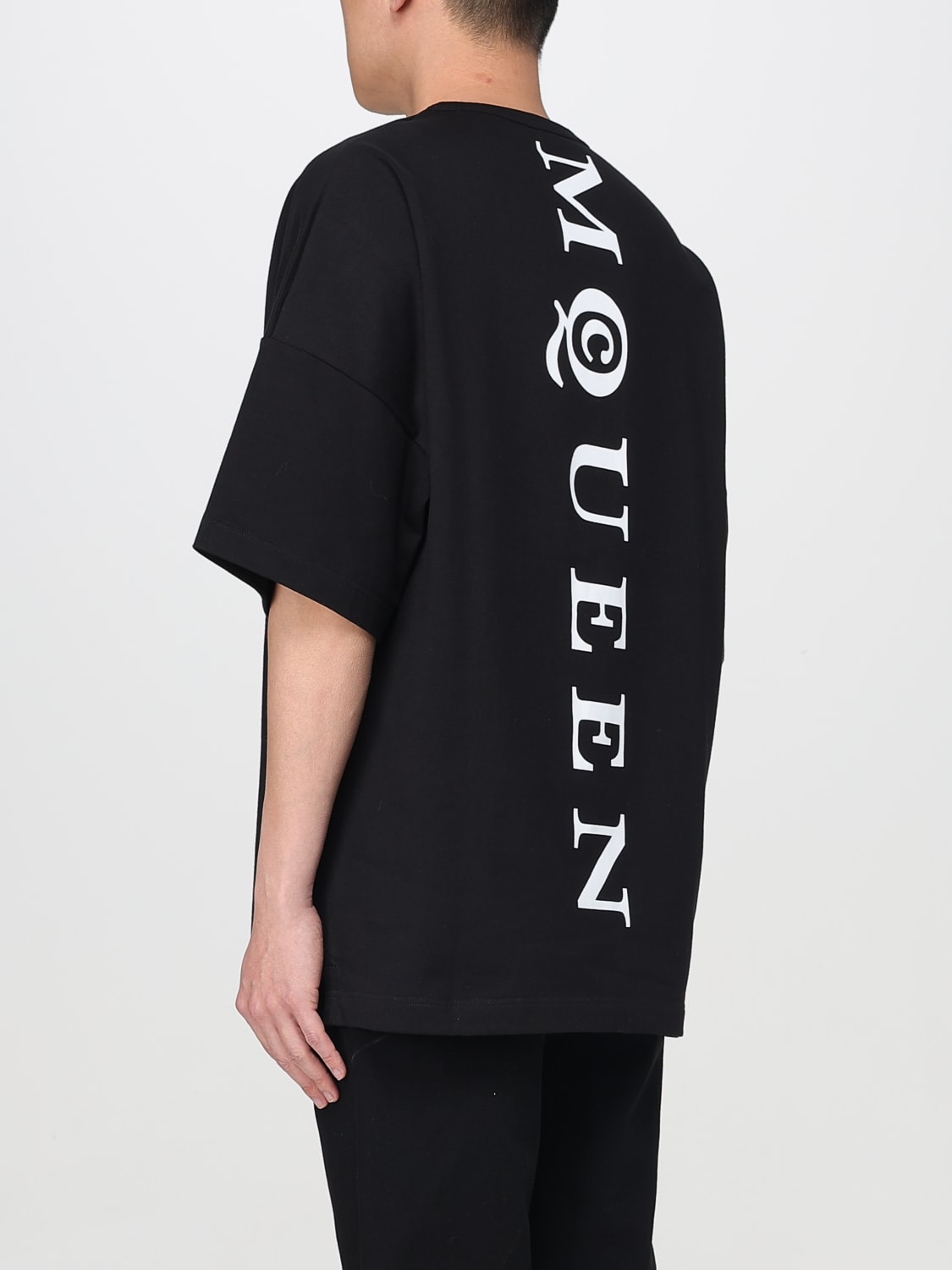 MCQUEEN: T-shirt men - White | McQueen t-shirt 828434QTADE