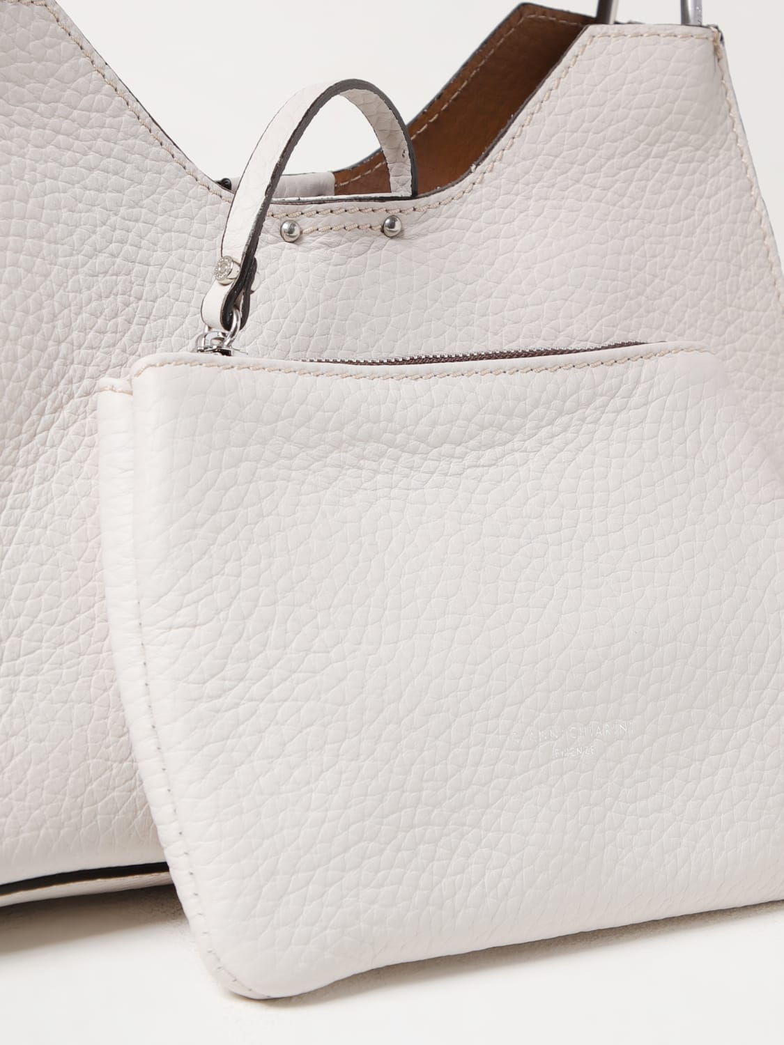 GIANNI CHIARINI CLUB MARCELLA SHOULDER BAG: Handbag woman Gianni Chiarini Club Marcella, Beige - Img 3