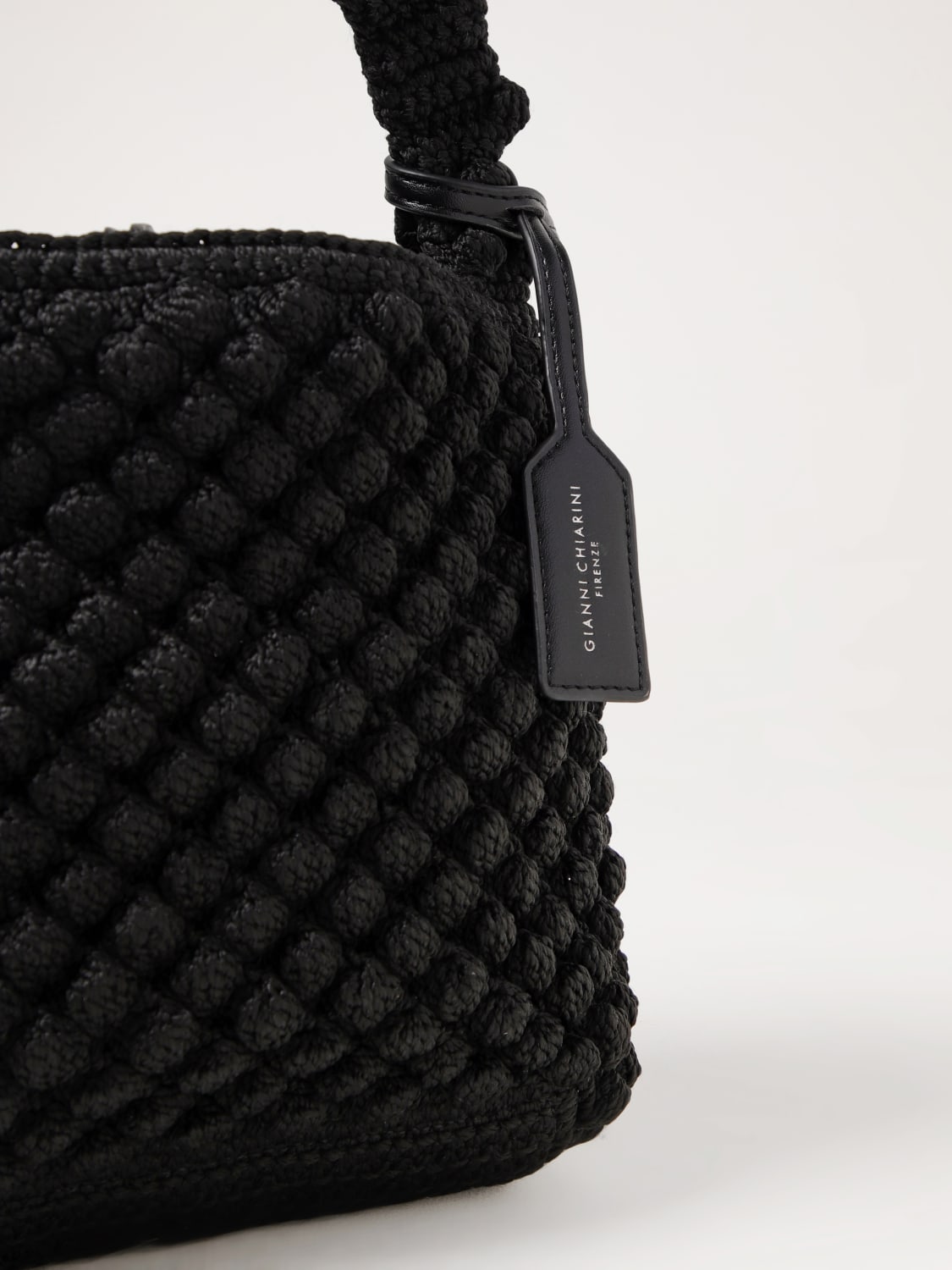 GIANNI CHIARINI SAC À MAIN: Sac porté main femme Gianni Chiarini Club Marcella, Noir - Img 3