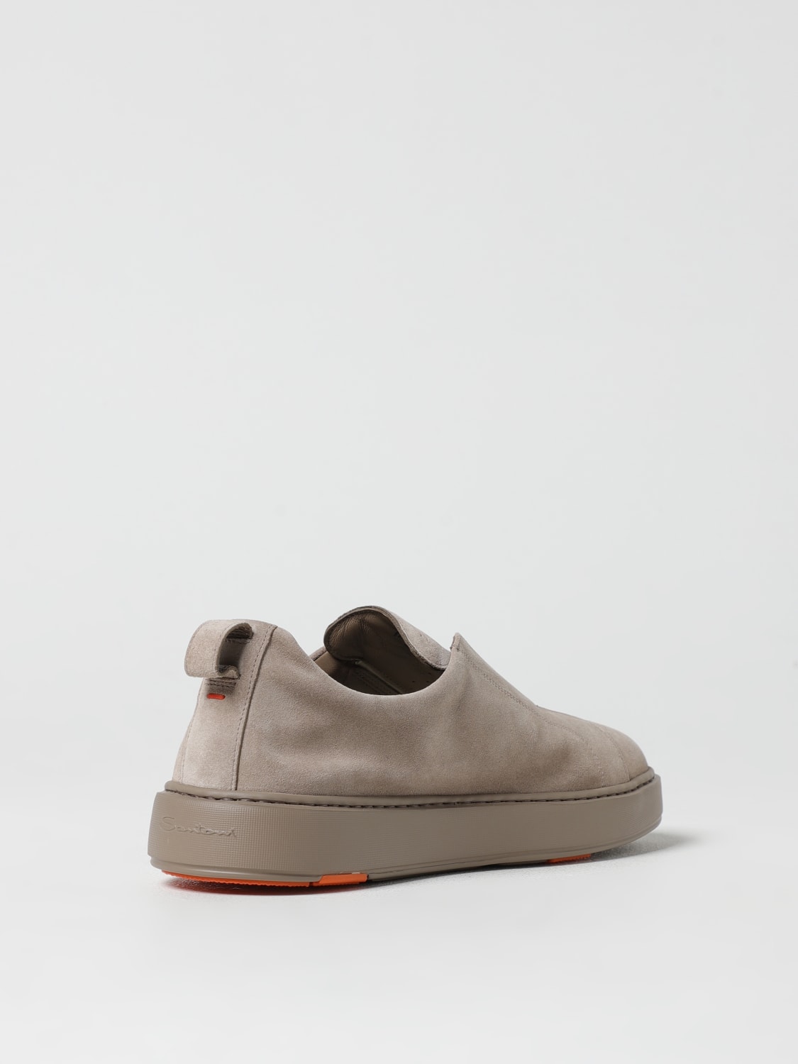 SANTONI: Shoes men - Orange | Santoni sneakers