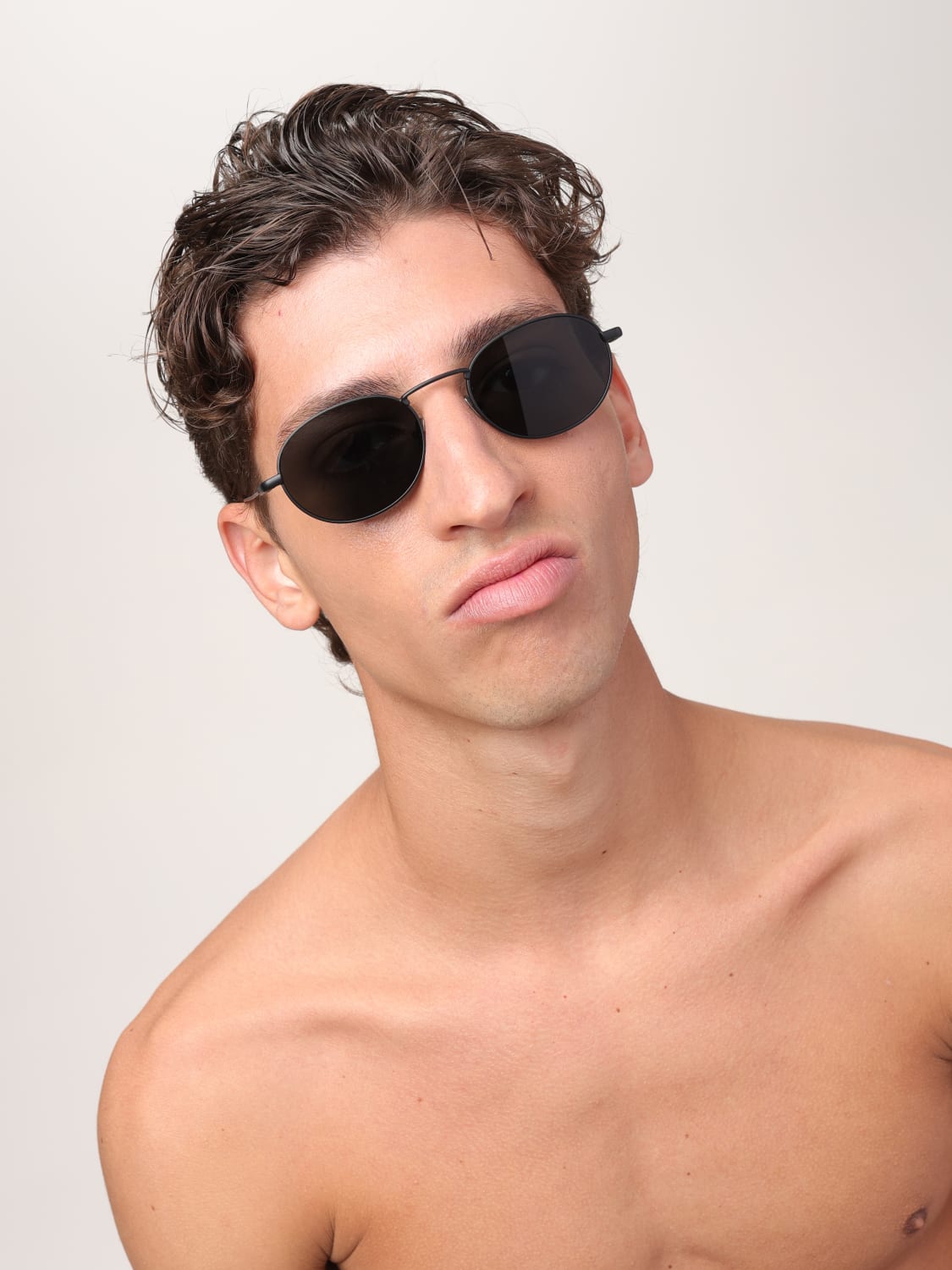 SAINT LAURENT SUNGLASSES: Sunglasses men Saint Laurent, Black - Img 2