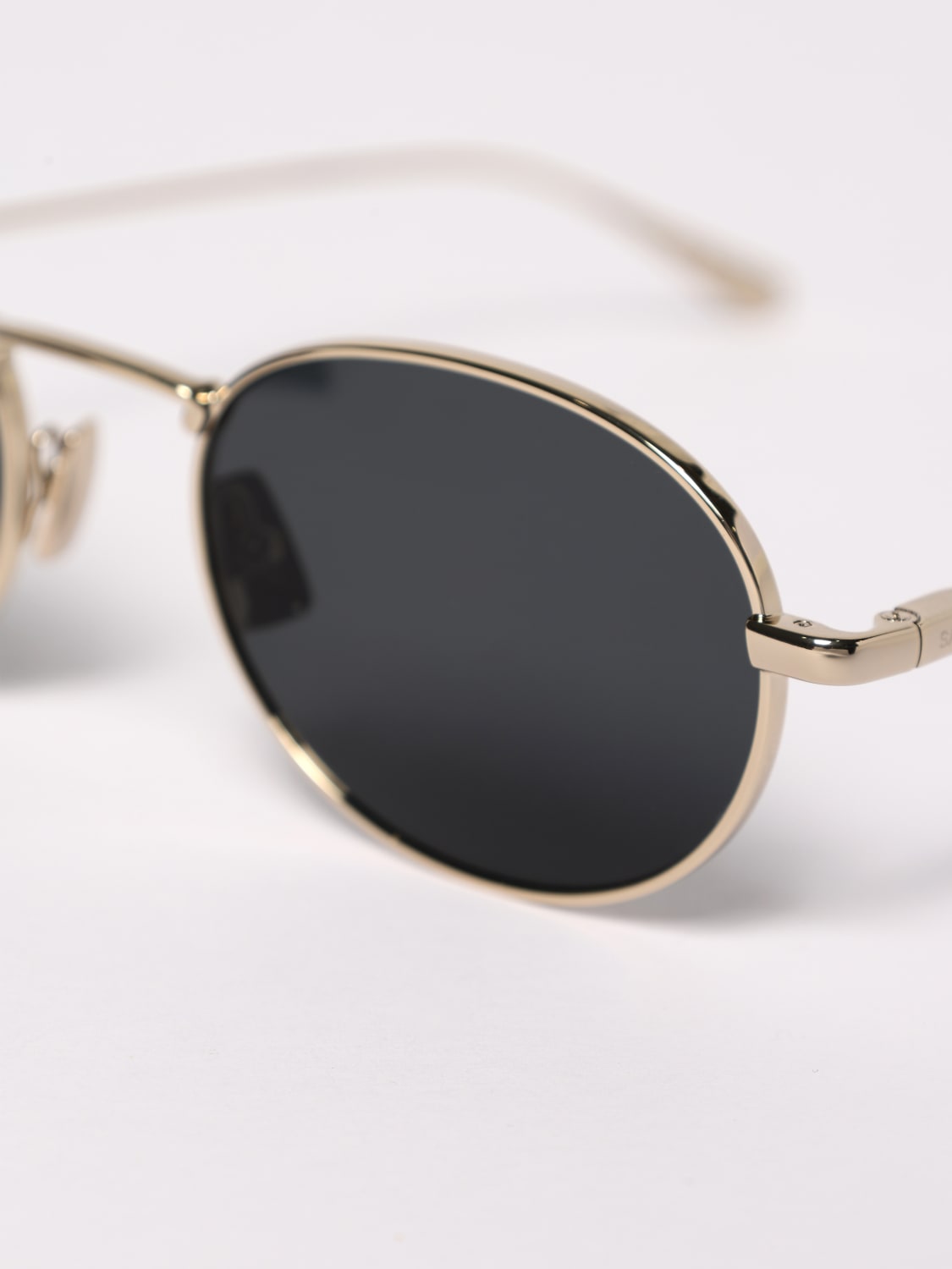 SAINT LAURENT SUNGLASSES: Sunglasses men Saint Laurent, Gold - Img 5