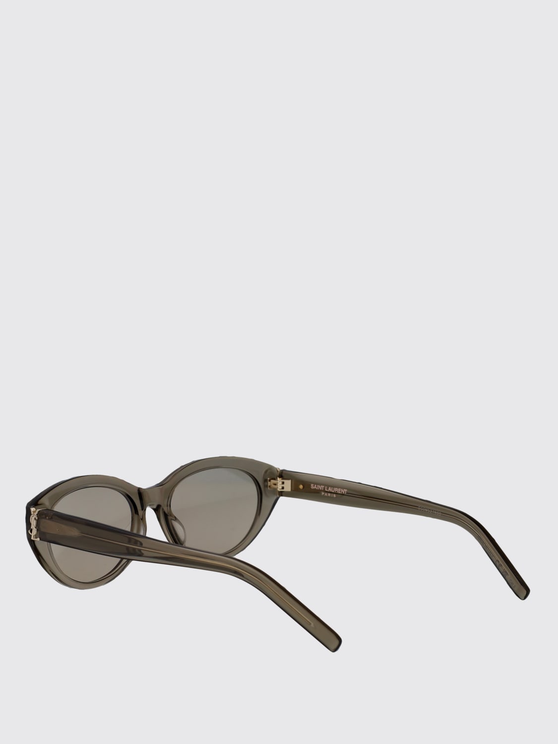 SAINT LAURENT LUNETTES DE SOLEIL: Lunettes de soleil femme Saint Laurent, Gris - Img 3