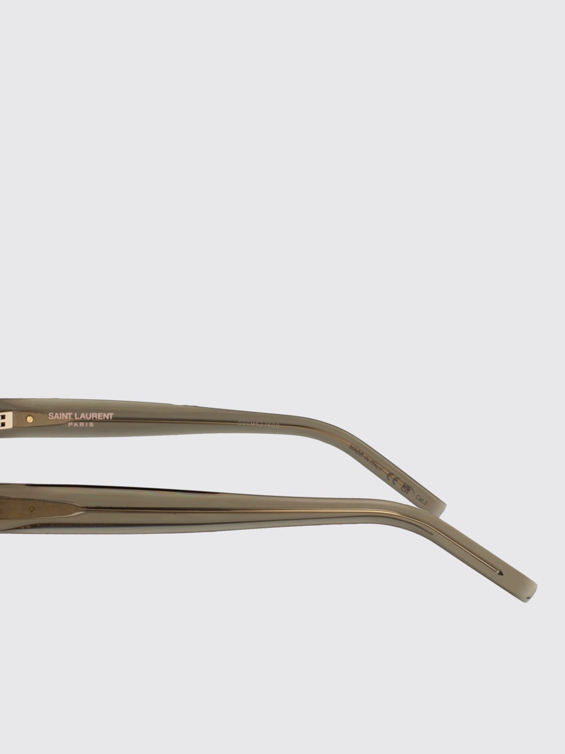 SAINT LAURENT LUNETTES DE SOLEIL: Lunettes de soleil femme Saint Laurent, Gris - Img 4