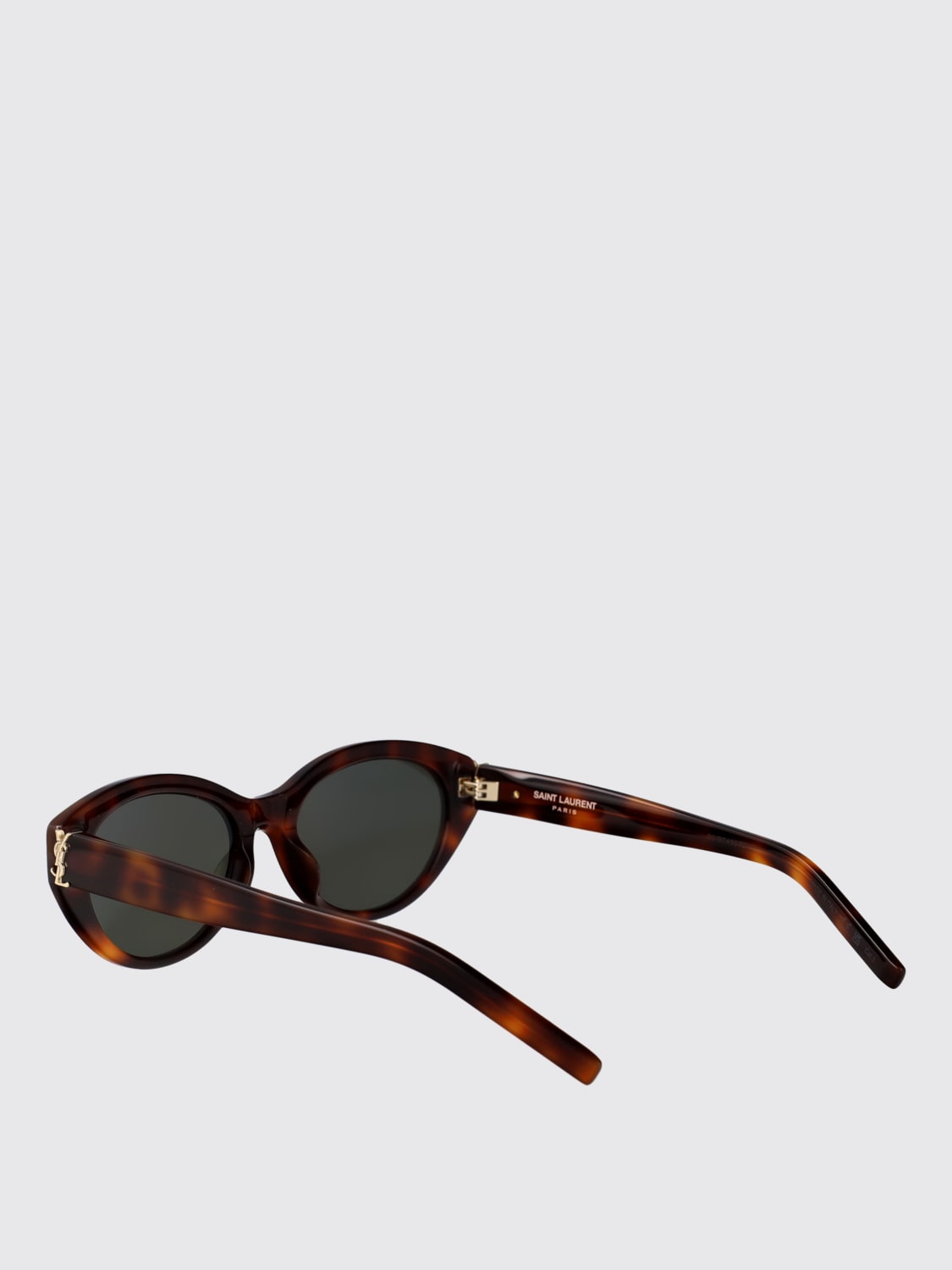 SAINT LAURENT LUNETTES DE SOLEIL: Lunettes de soleil femme Saint Laurent, Brun - Img 3