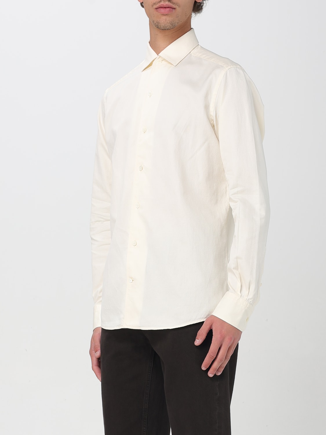 ZEGNA HEMD: Hemd herren Zegna, Weiß - Img 3