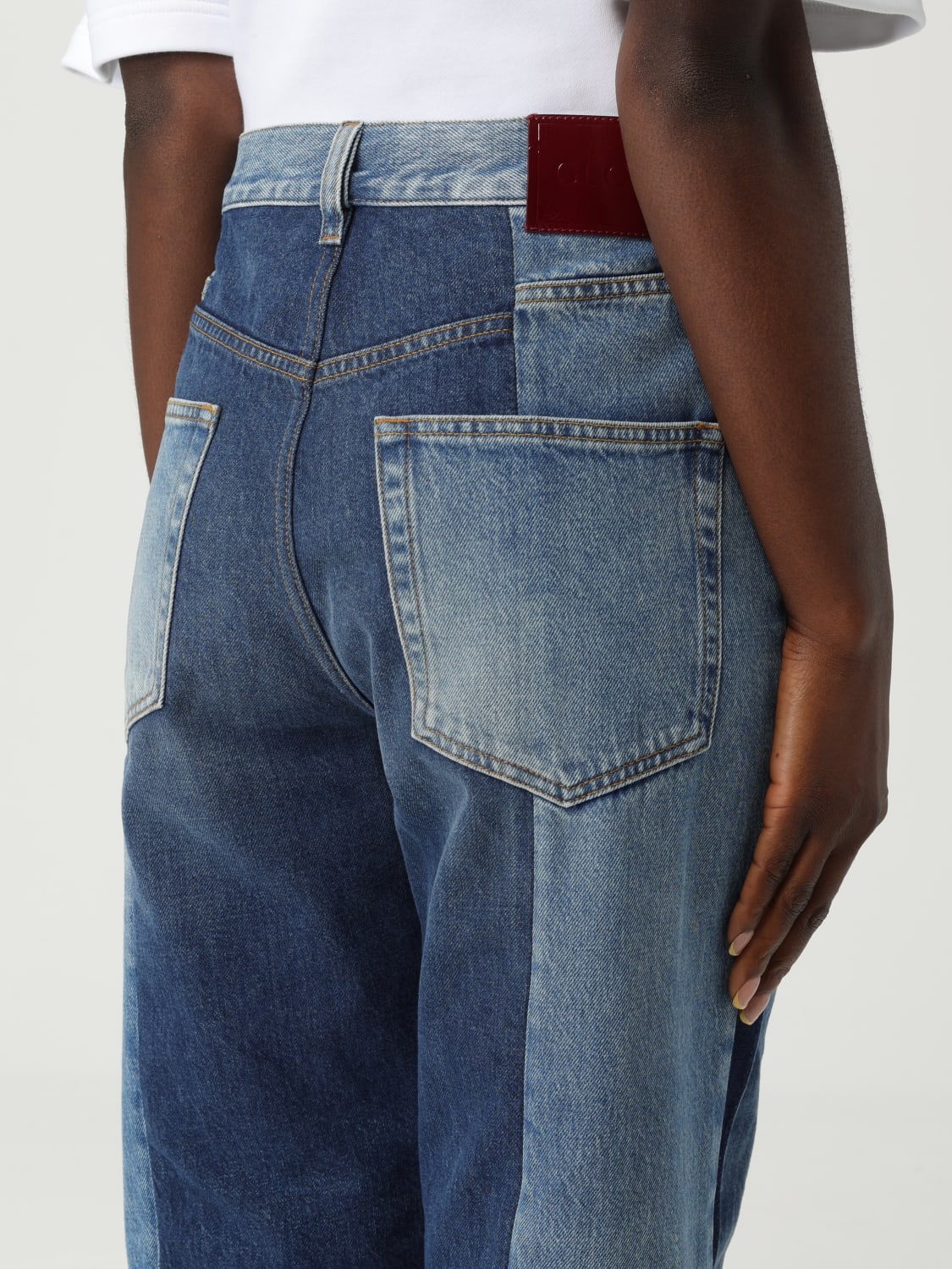 デニム・ジーパン GUCCI Woman Jeans Blue 832802XDC9Z 4681 GUCCI: Jeans woman - Blue | Gucci jeans 832802XDC9Z online