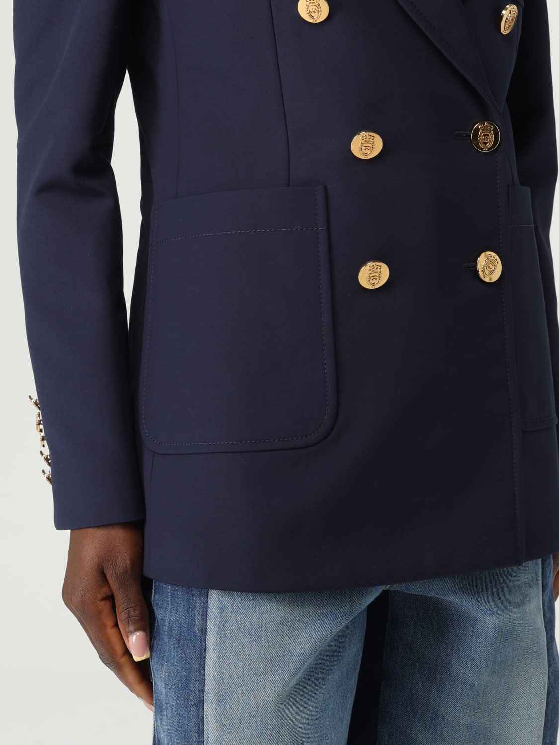 GUCCI JACKET: Jacket woman Gucci, Blue - Img 5