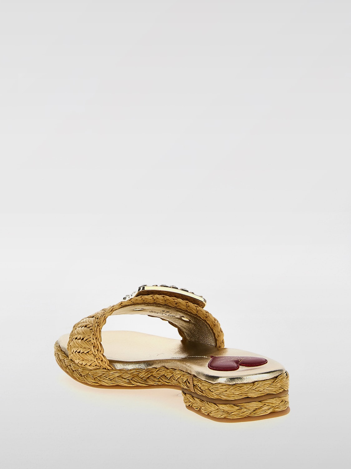 ROGER VIVIER FLAT SANDAL: Flat sandals woman Roger Vivier, Brown - Img 3