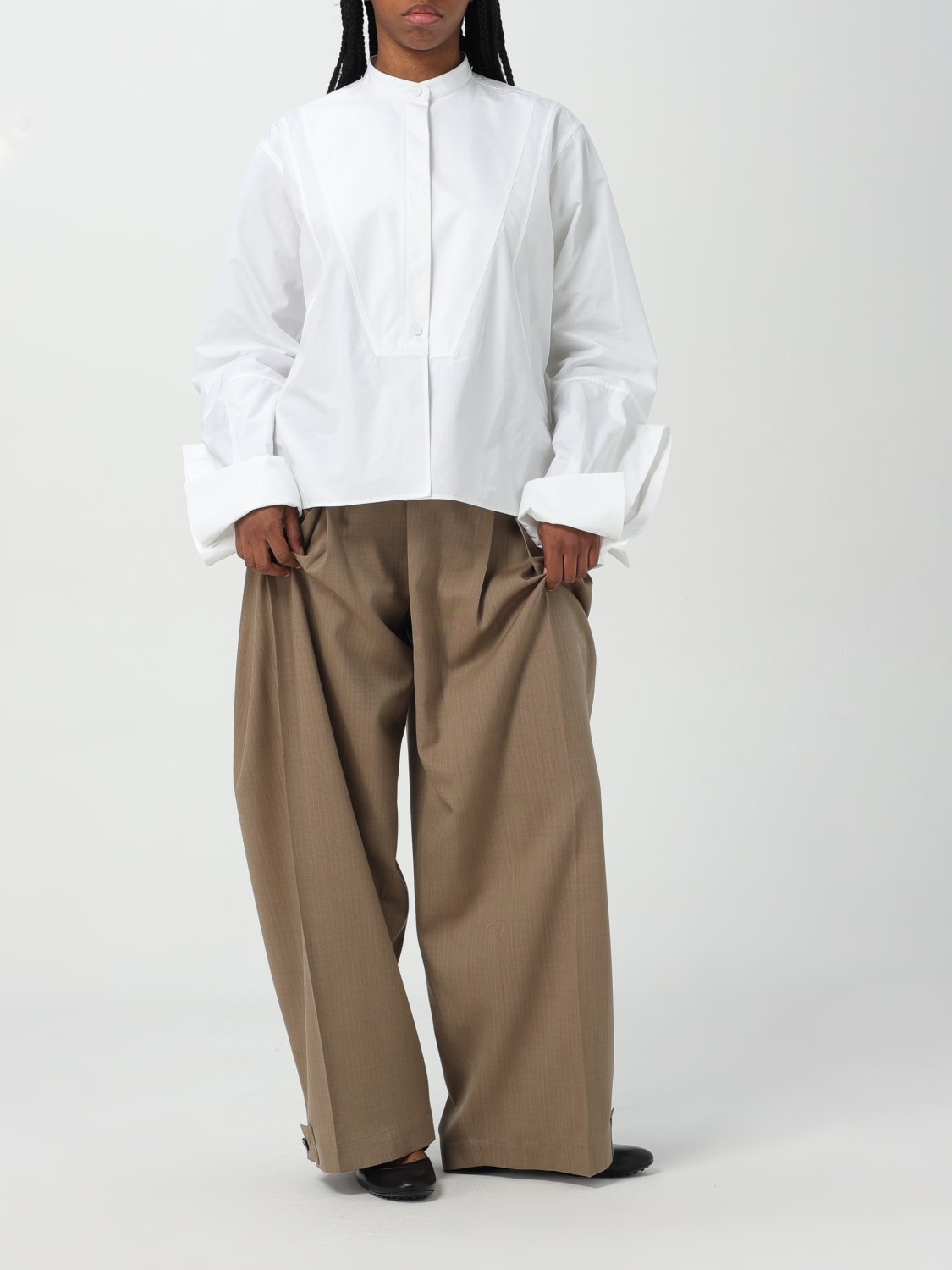 パンツ JIL SANDER Woman Pants Grey J02KA0221J40171 214 JIL SANDER: Pants woman - Grey | Jil Sander pants