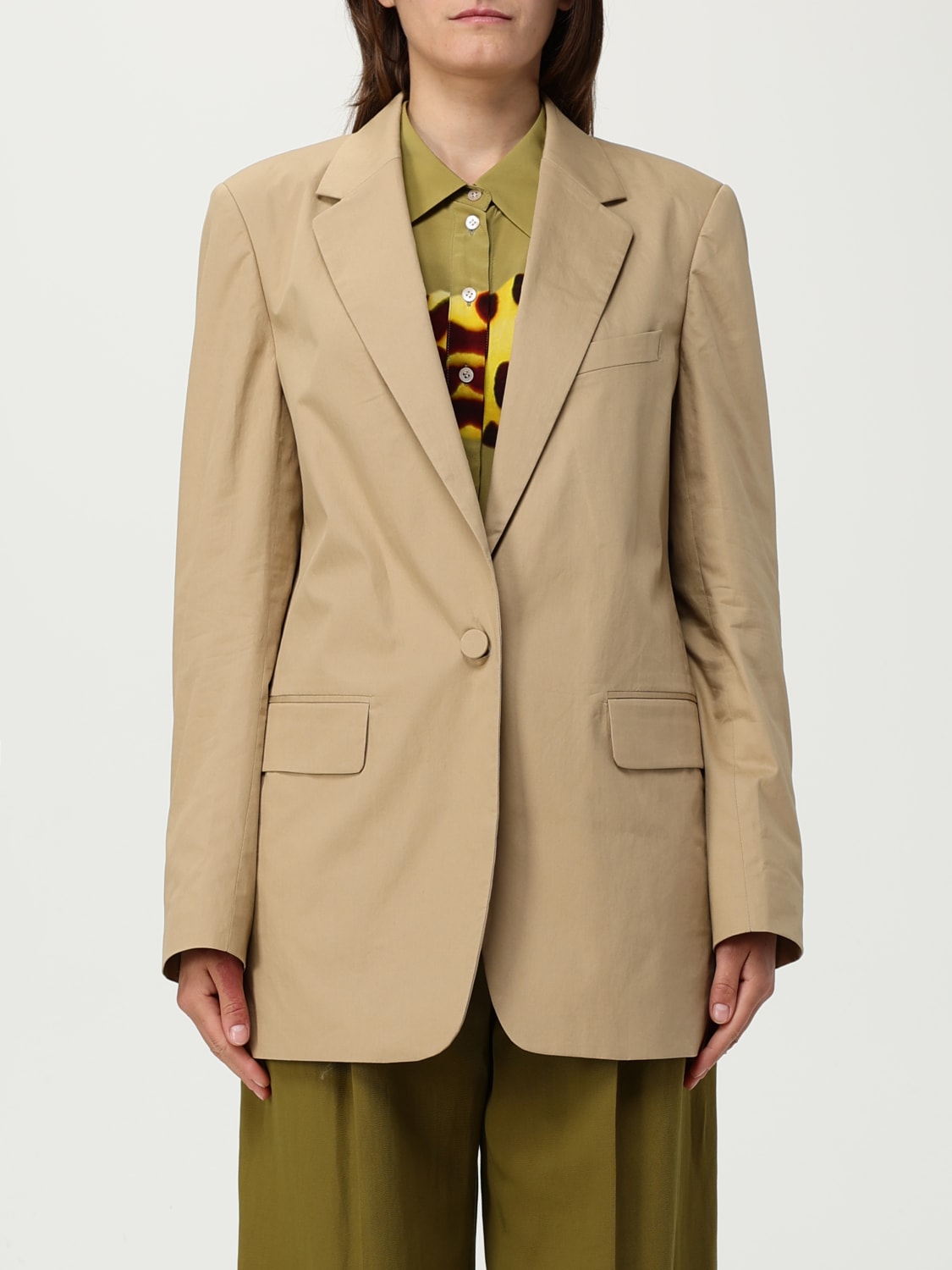 ジャケット DRIES VAN NOTEN Women Jackets 2510104041417 103 BEIGE DRIES VAN NOTEN: Jacket woman - Beige | Dries Van Noten