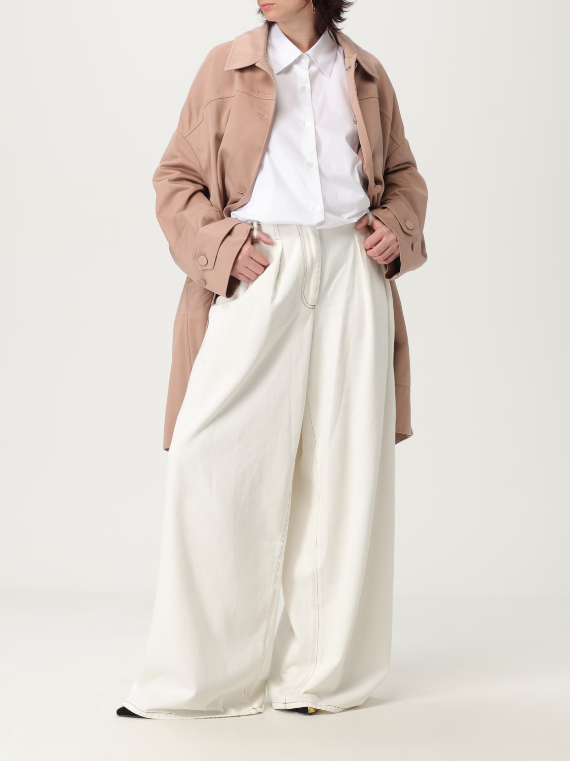 コート DRIES VAN NOTEN Woman Coat Pink 0102121522 301 DRIES VAN NOTEN: Coat woman - Pink | Dries Van Noten coat