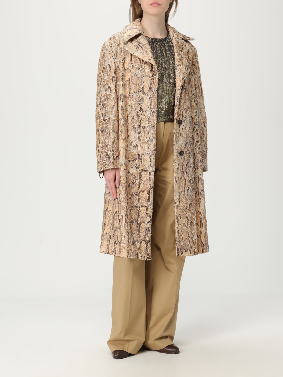 パンツ DRIES VAN NOTEN Woman Pants Beige 0109221147 103 DRIES VAN NOTEN: Pants woman - Beige | Dries Van Noten pants