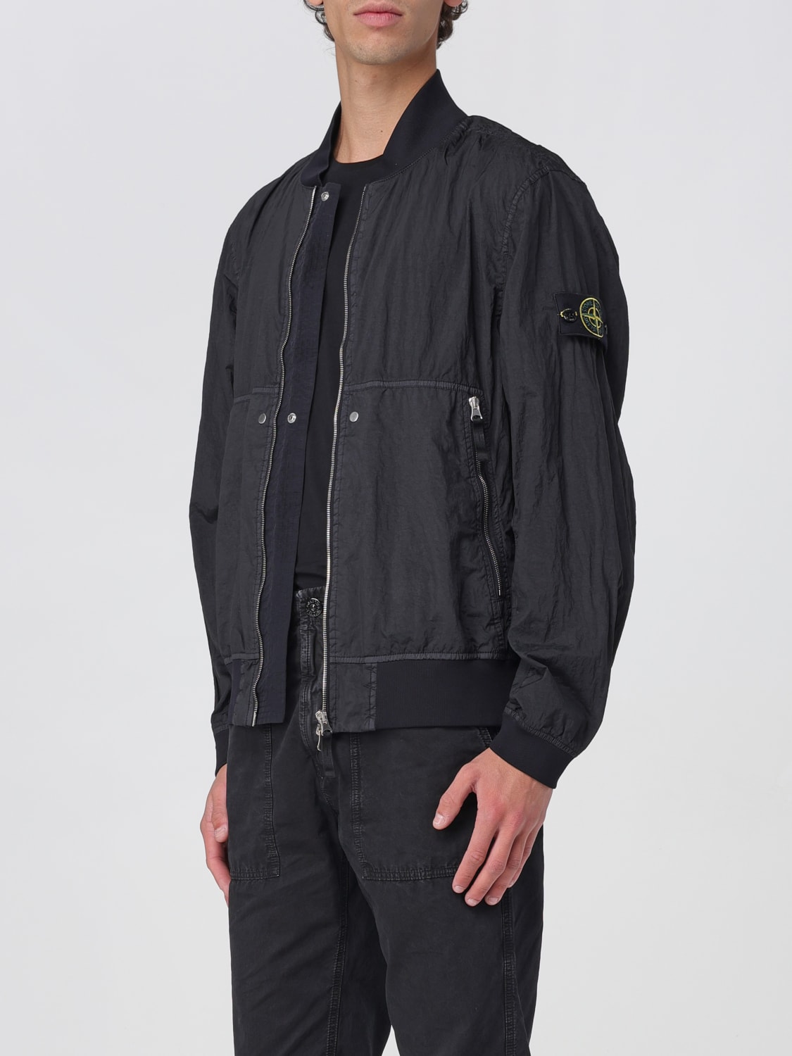 STONE ISLAND JACKET: Jacket men Stone Island, Black - Img 4