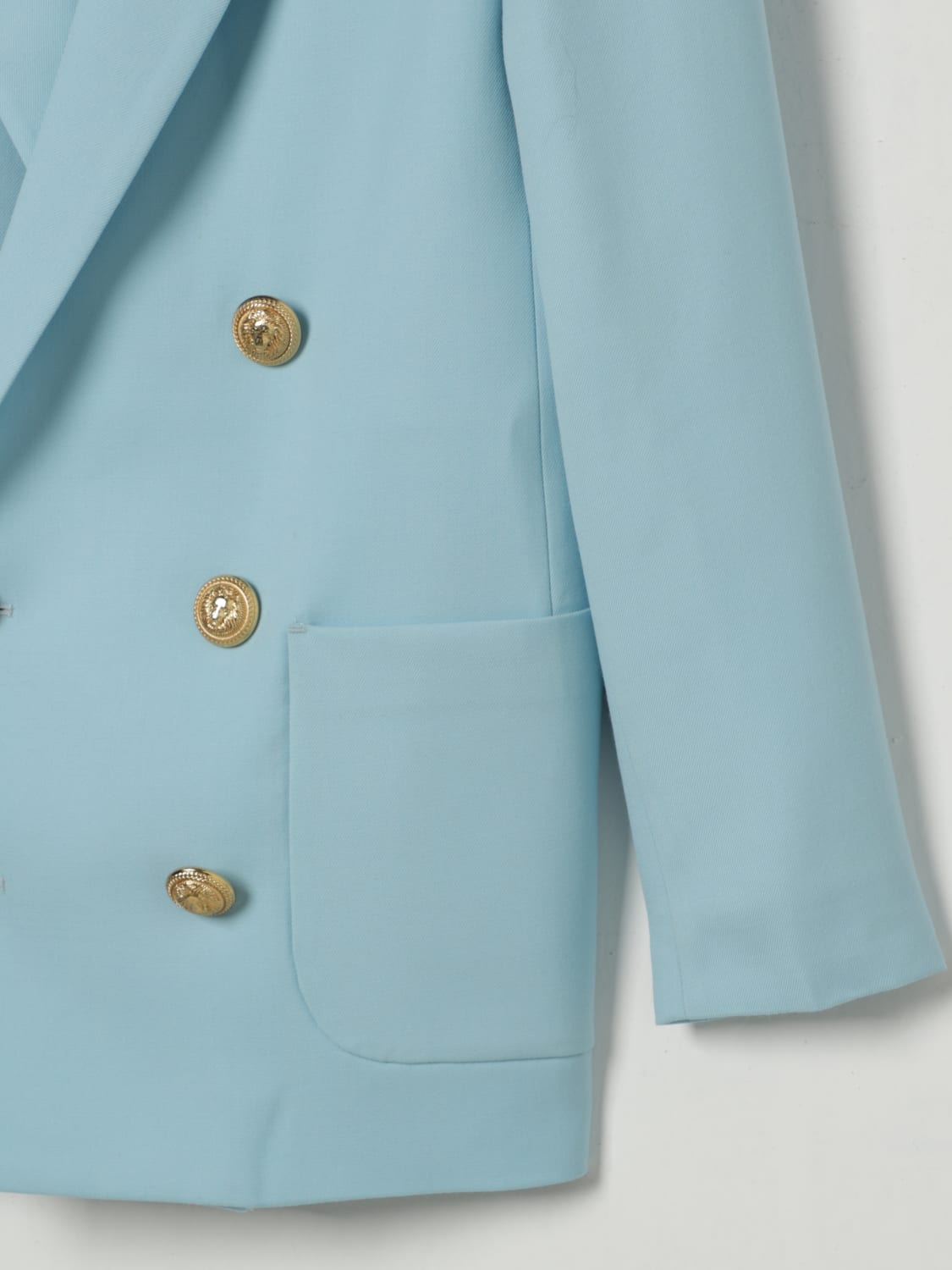 BALMAIN JACKET: Jacket kids Balmain, Gnawed Blue - Img 3