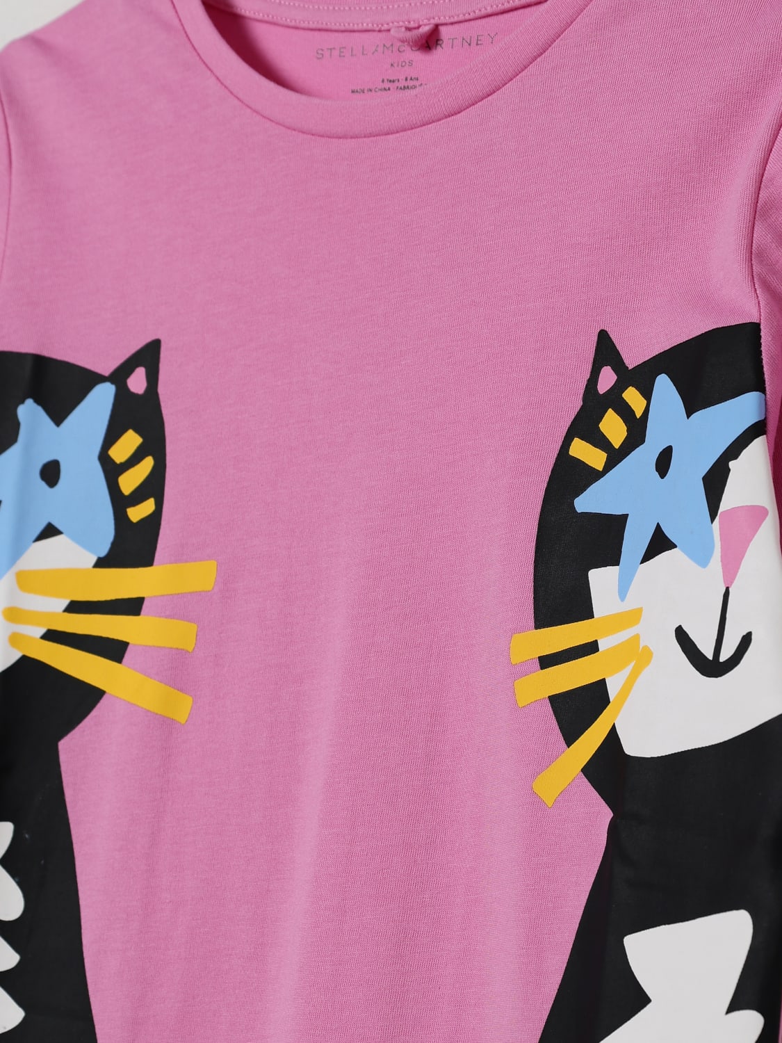 STELLA MCCARTNEY KIDS ABITO: Abito in cotone Stella McCartney Kids, Rosa - Img 3